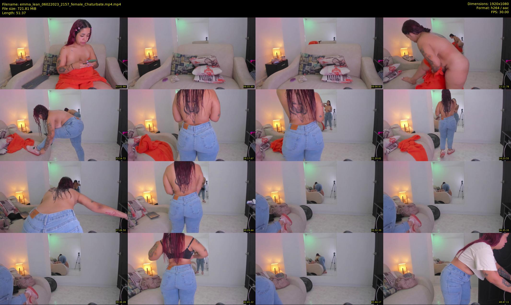 emma_lean — 52 minute Chaturbate female cam show recording, 1080p, Feb 6, 2023