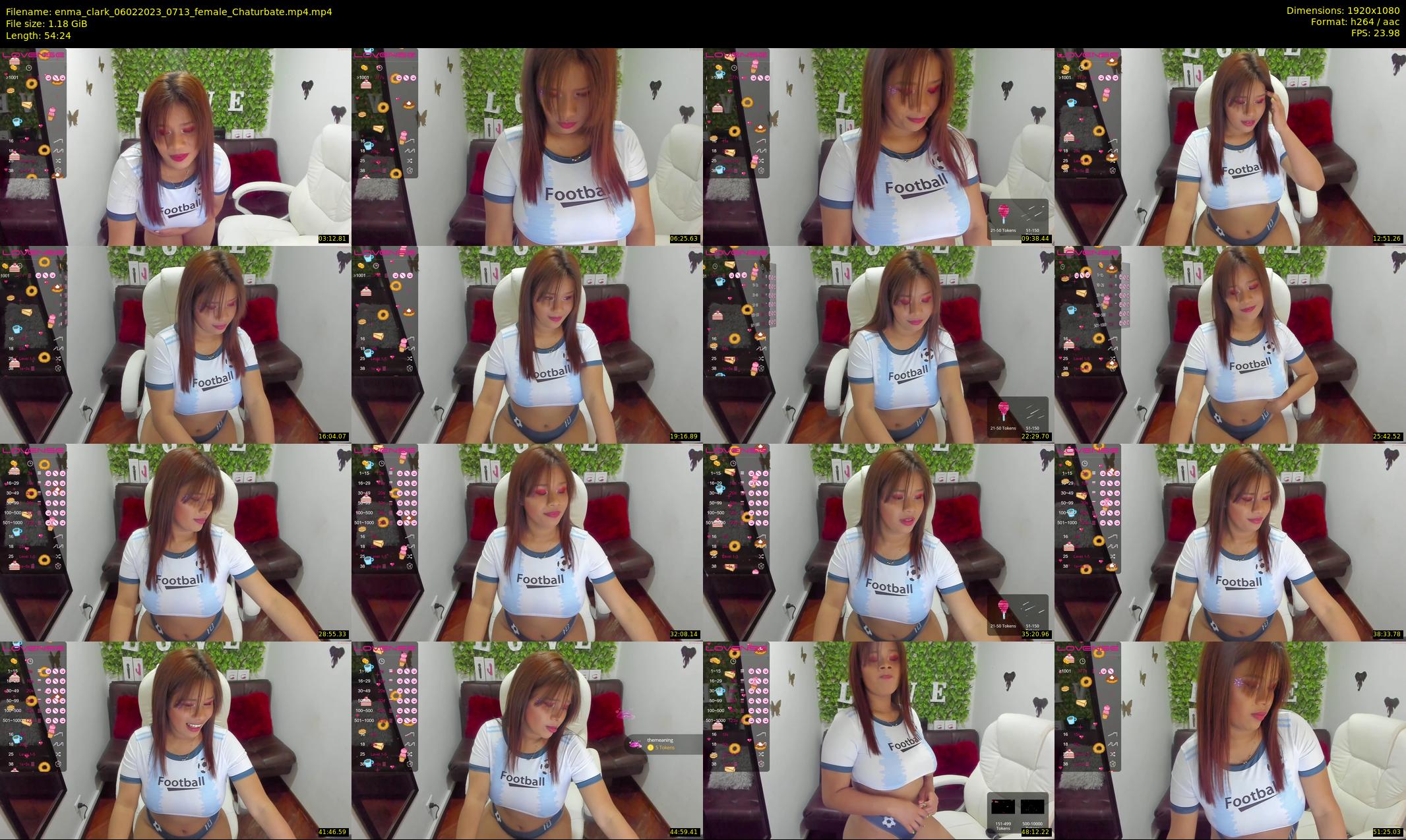 enma_clark — 55 minute Chaturbate female cam show recording, 1080p, Feb 6, 2023