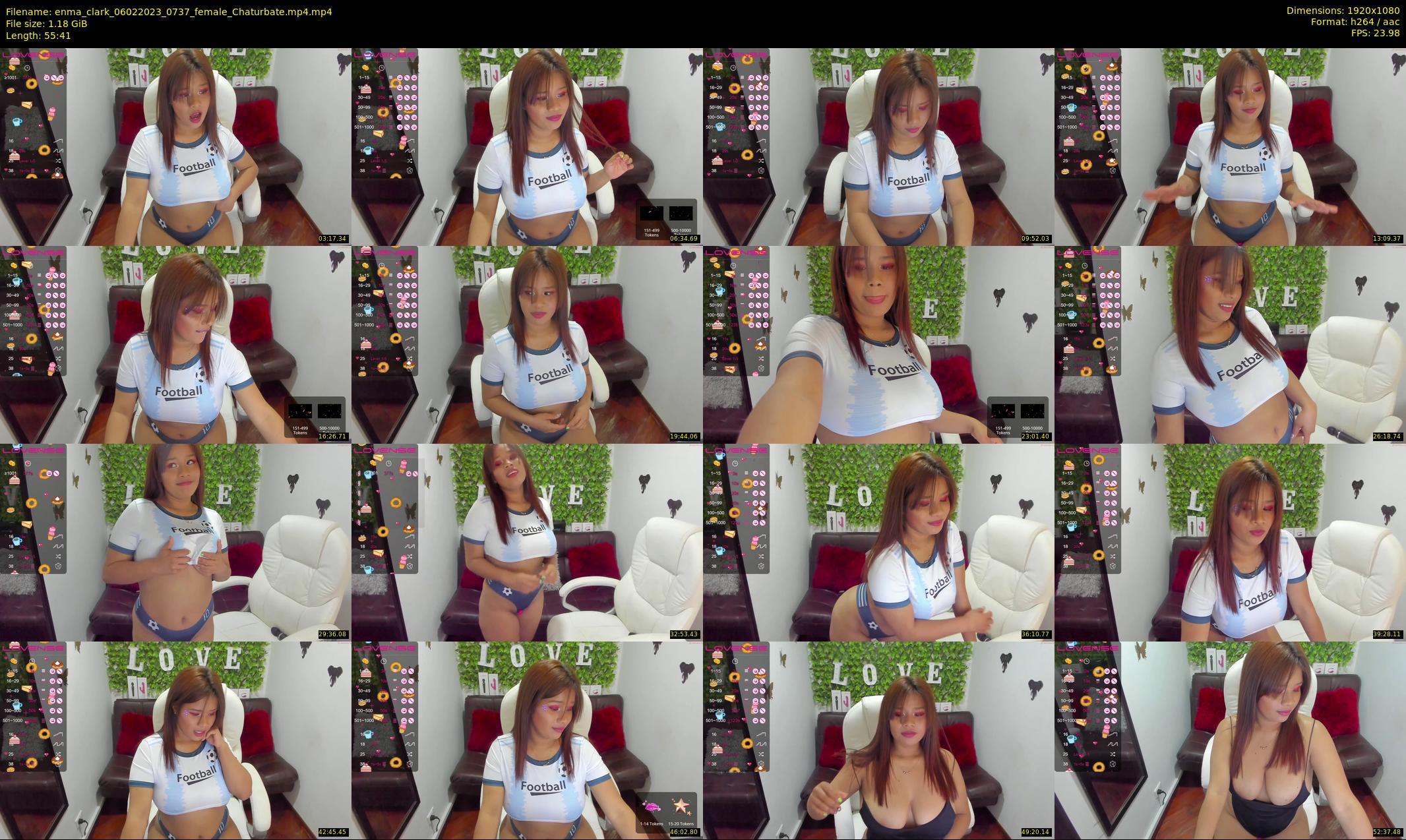 enma_clark — 56 minute Chaturbate female cam show recording, 1080p, Feb 6, 2023