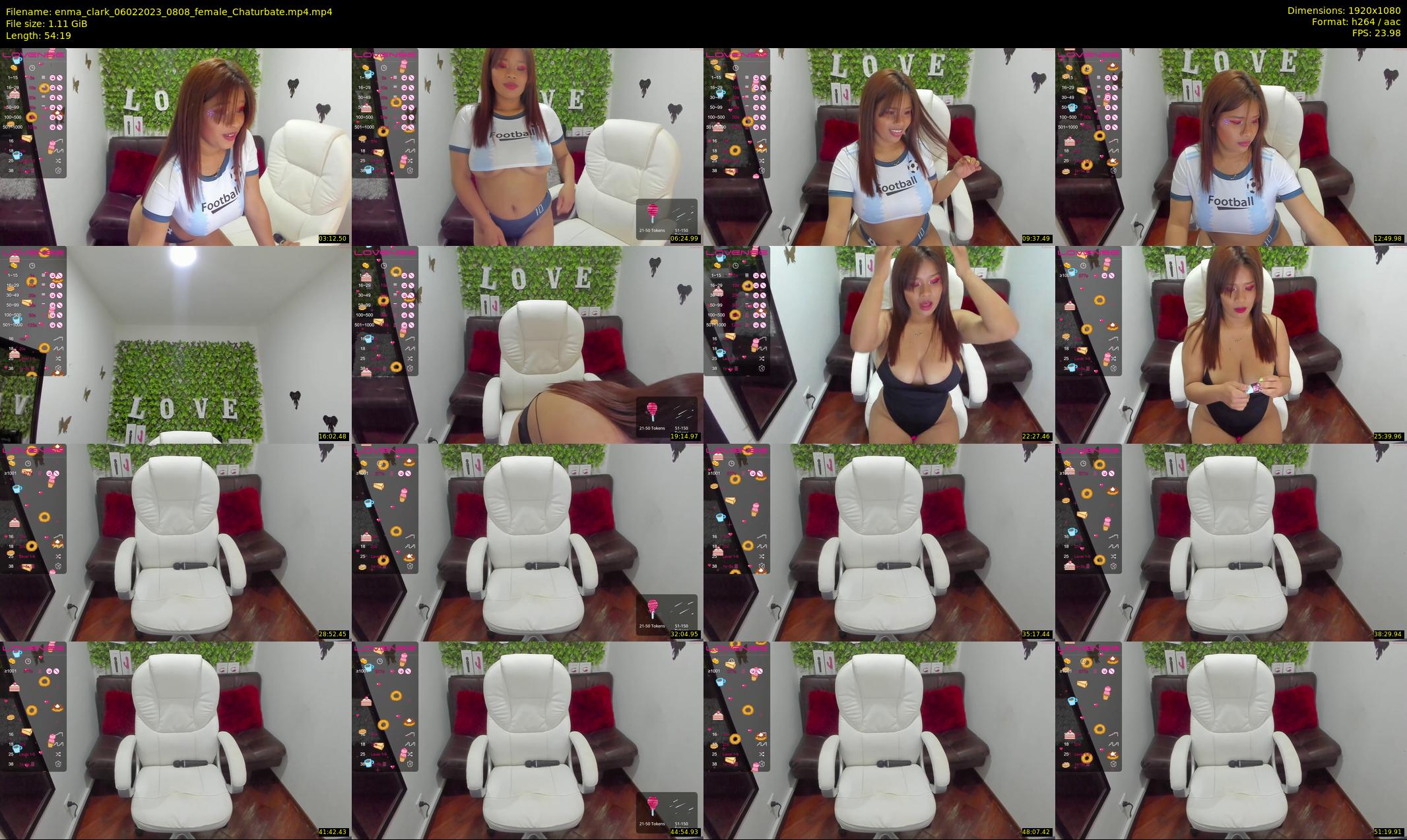 enma_clark — 55 minute Chaturbate female cam show recording, 1080p, Feb 6, 2023