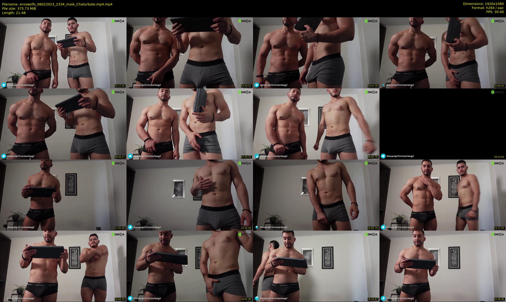 eroswolfs — 22 minute Chaturbate male cam show recording, 1080p, Feb 6, 2023