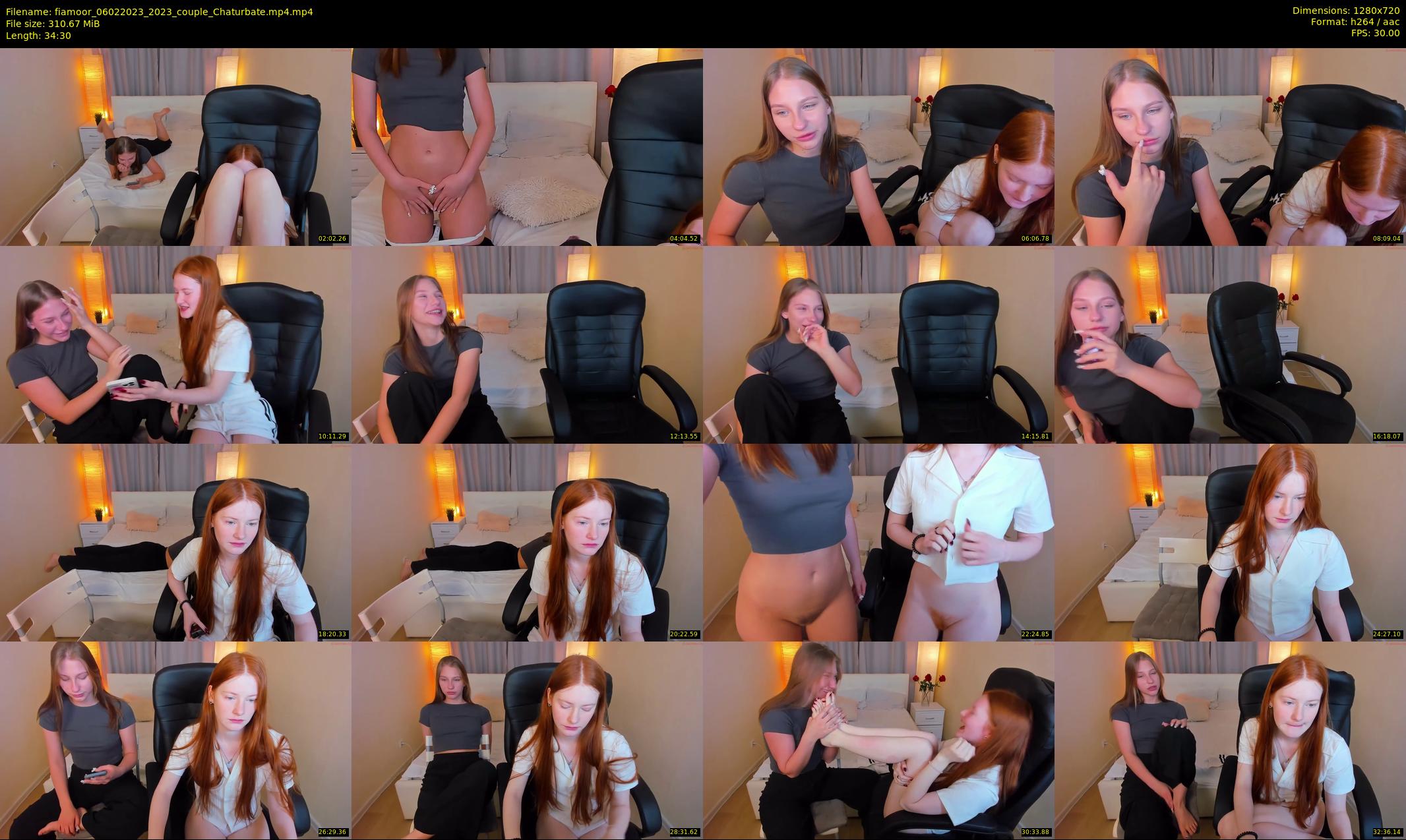 fiamoor — 35 minute Chaturbate female cam show recording, 720p, Feb 6, 2023