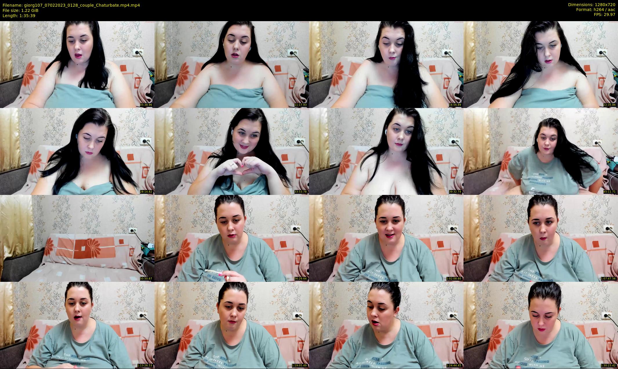 giorg107 — 96 minute Chaturbate couple cam show recording, 720p, Feb 7, 2023