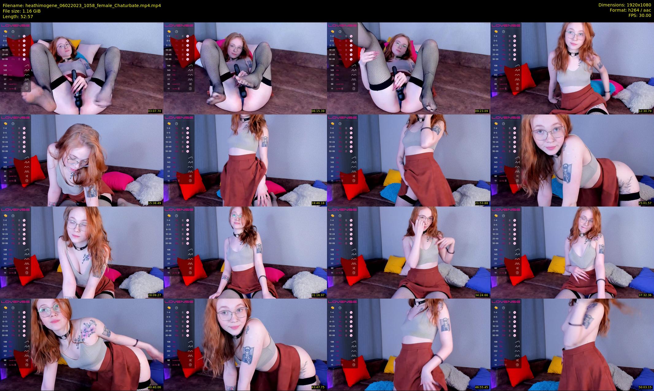 heathimogene — 53 minute Chaturbate female cam show recording, 1080p, Feb 6, 2023