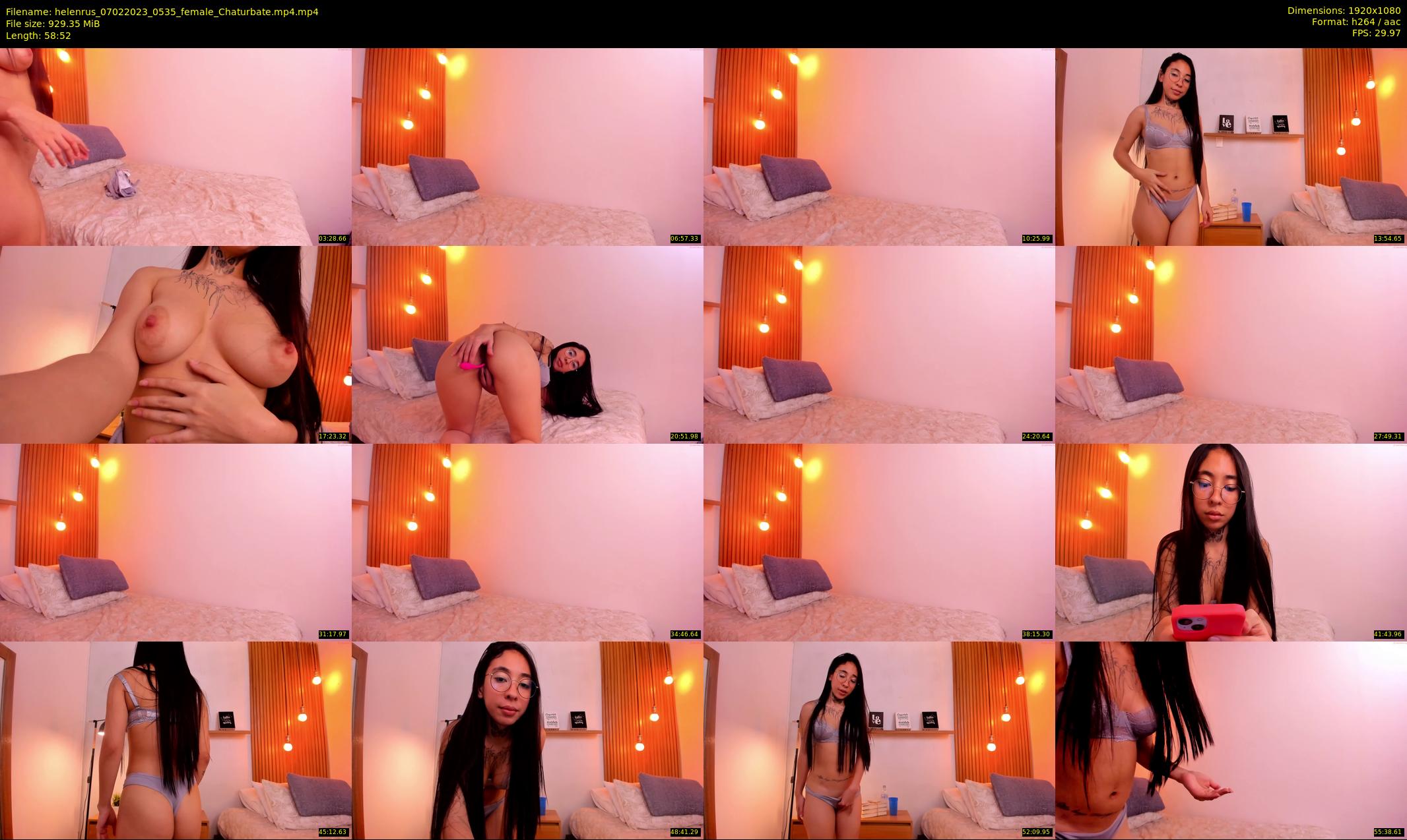 helenrus — 59 minute Chaturbate female cam show recording, 1080p, Feb 7, 2023