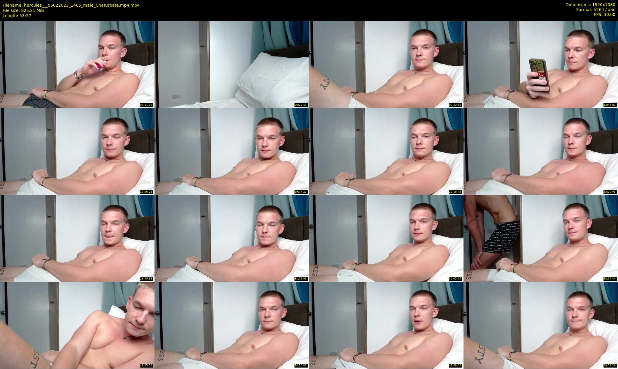 hercules__ — 54 minute Chaturbate male cam show recording, 1080p, Feb 6, 2023