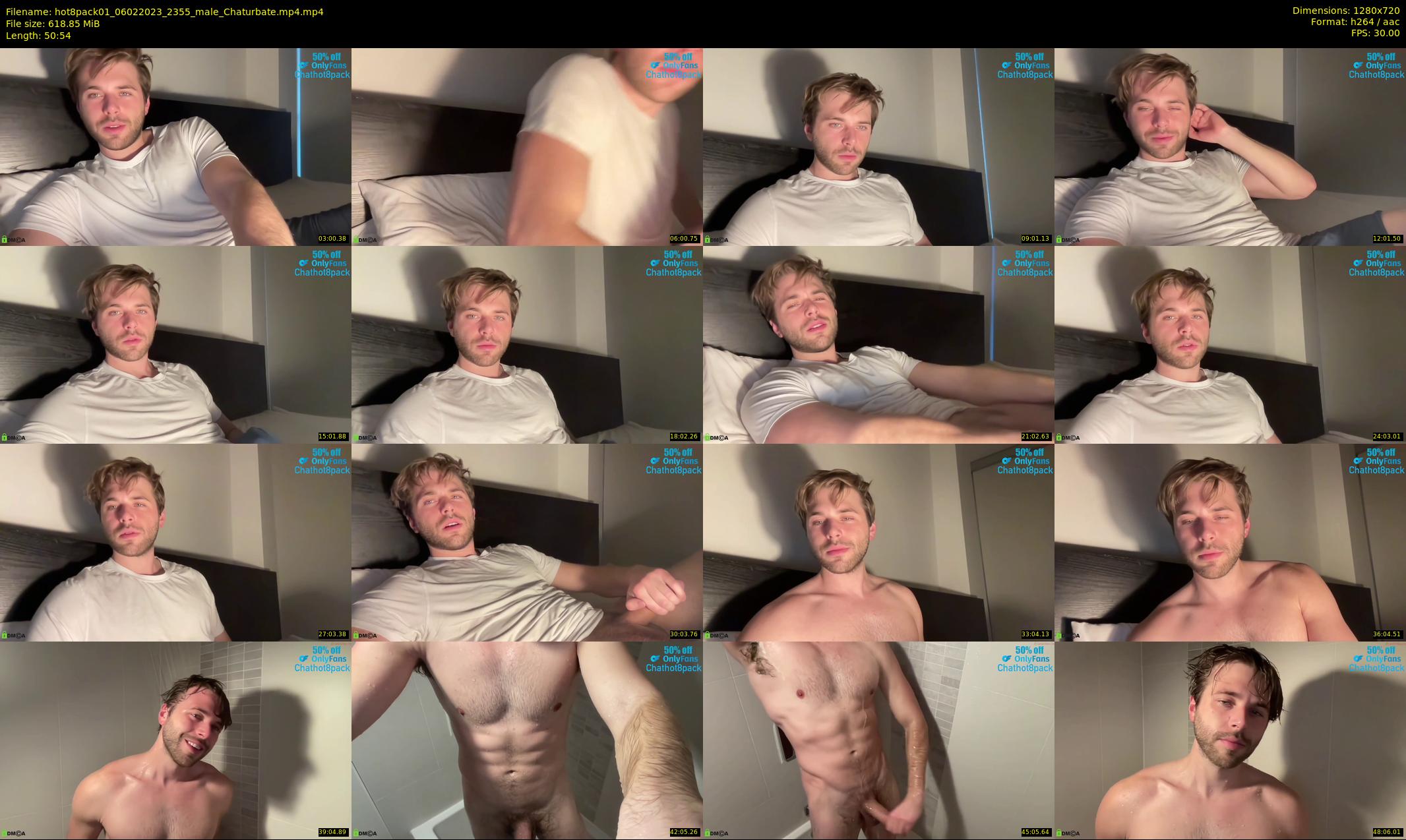 hot8pack01 — 51 minute Chaturbate male cam show recording, 720p, Feb 6, 2023