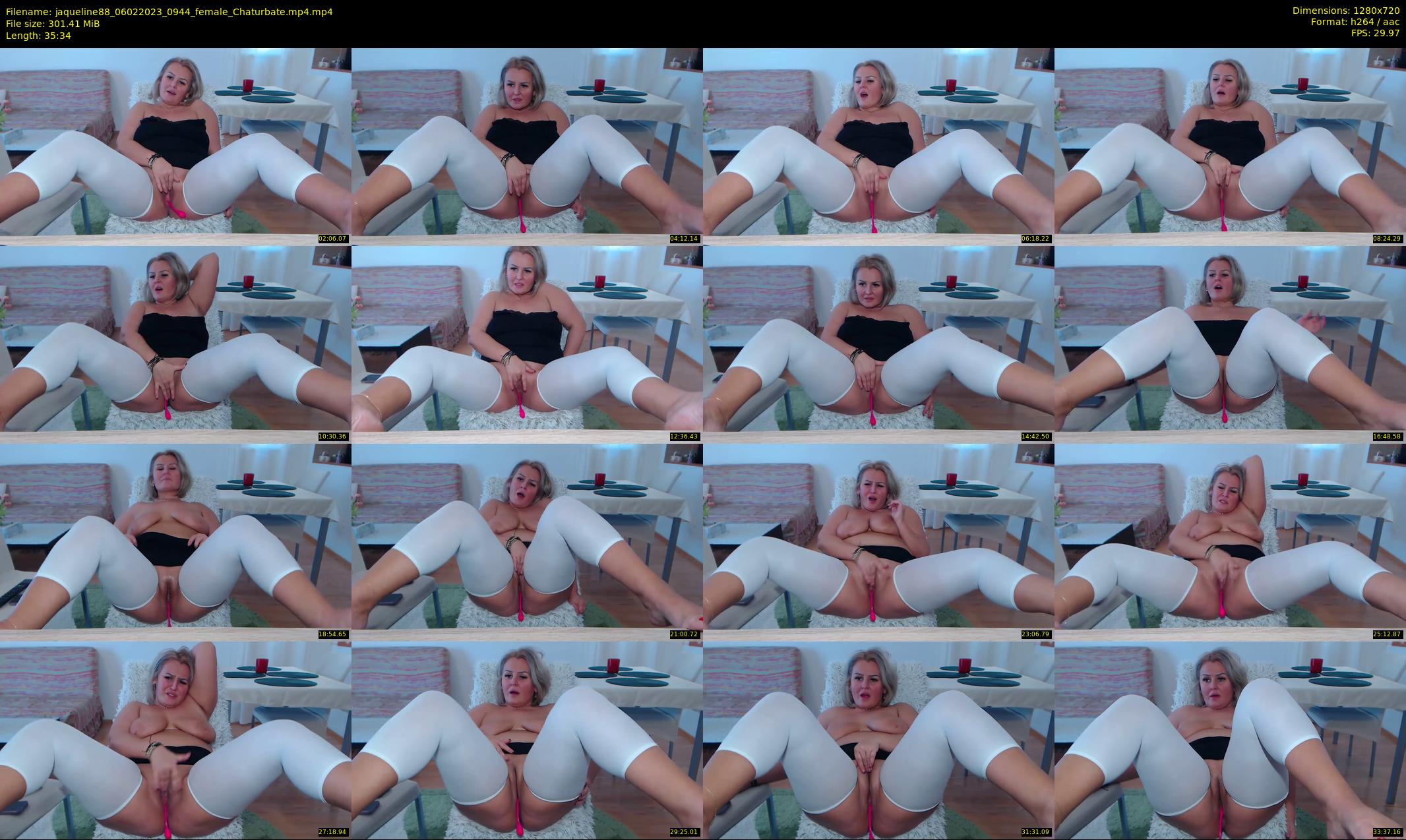 jaqueline88 — 36 minute Chaturbate female cam show recording, 720p, Feb 6, 2023