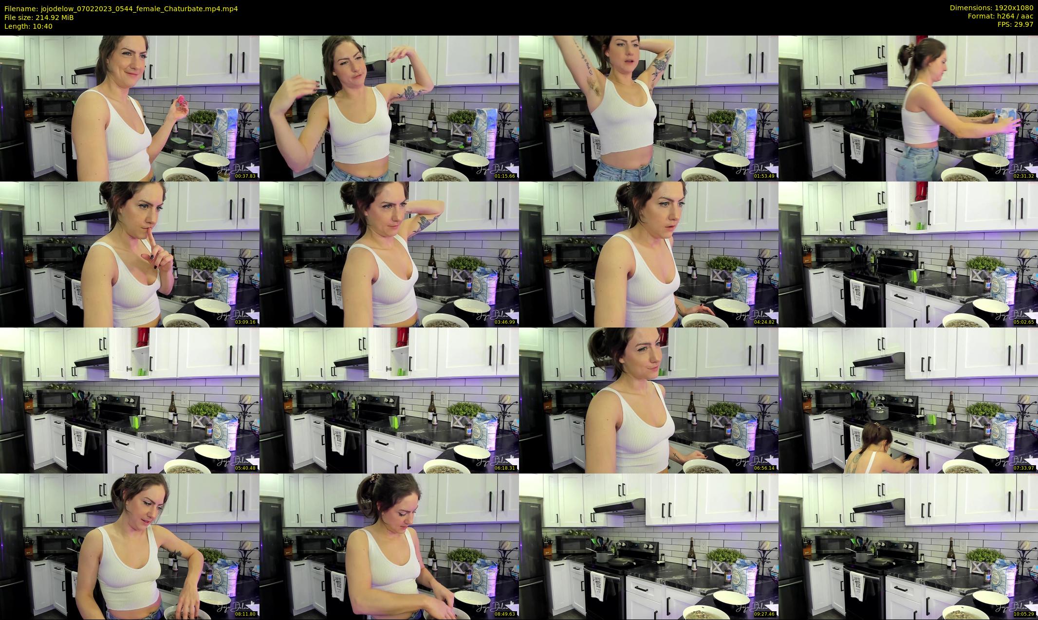 jojodelow — 11 minute Chaturbate female cam show recording, 1080p, Feb 7, 2023