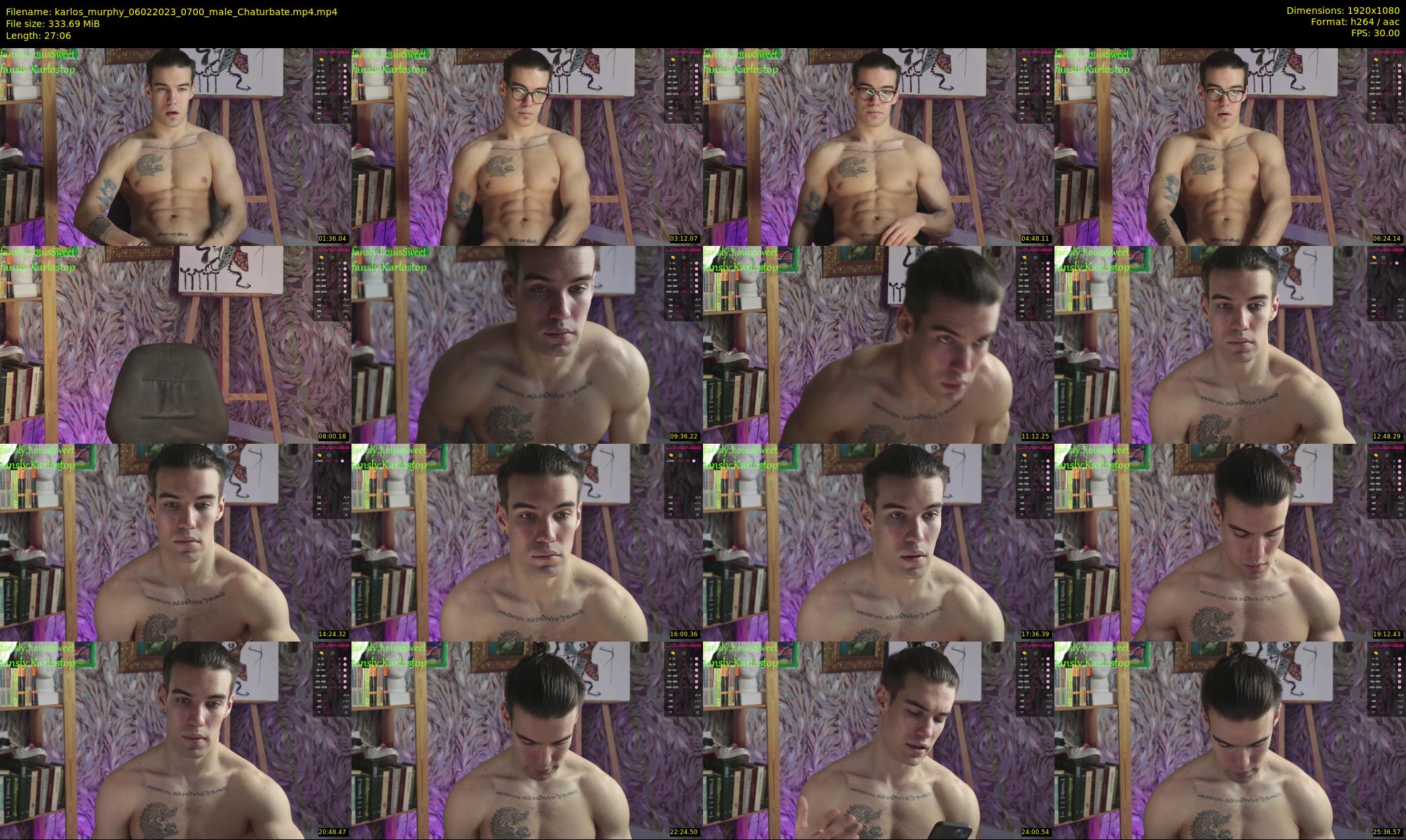 karlos_murphy — 28 minute Chaturbate male cam show recording, 1080p, Feb 6, 2023