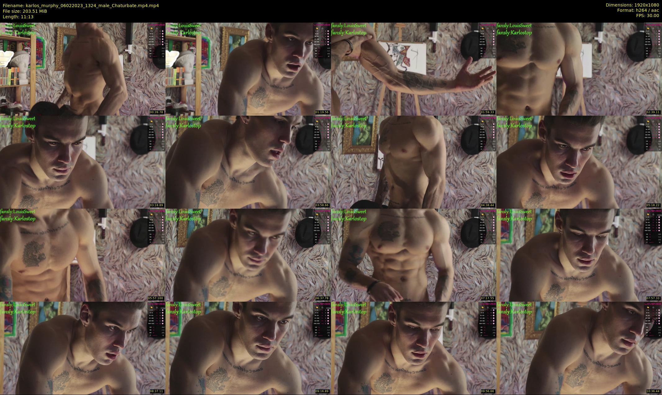 karlos_murphy — 12 minute Chaturbate male cam show recording, 1080p, Feb 6, 2023