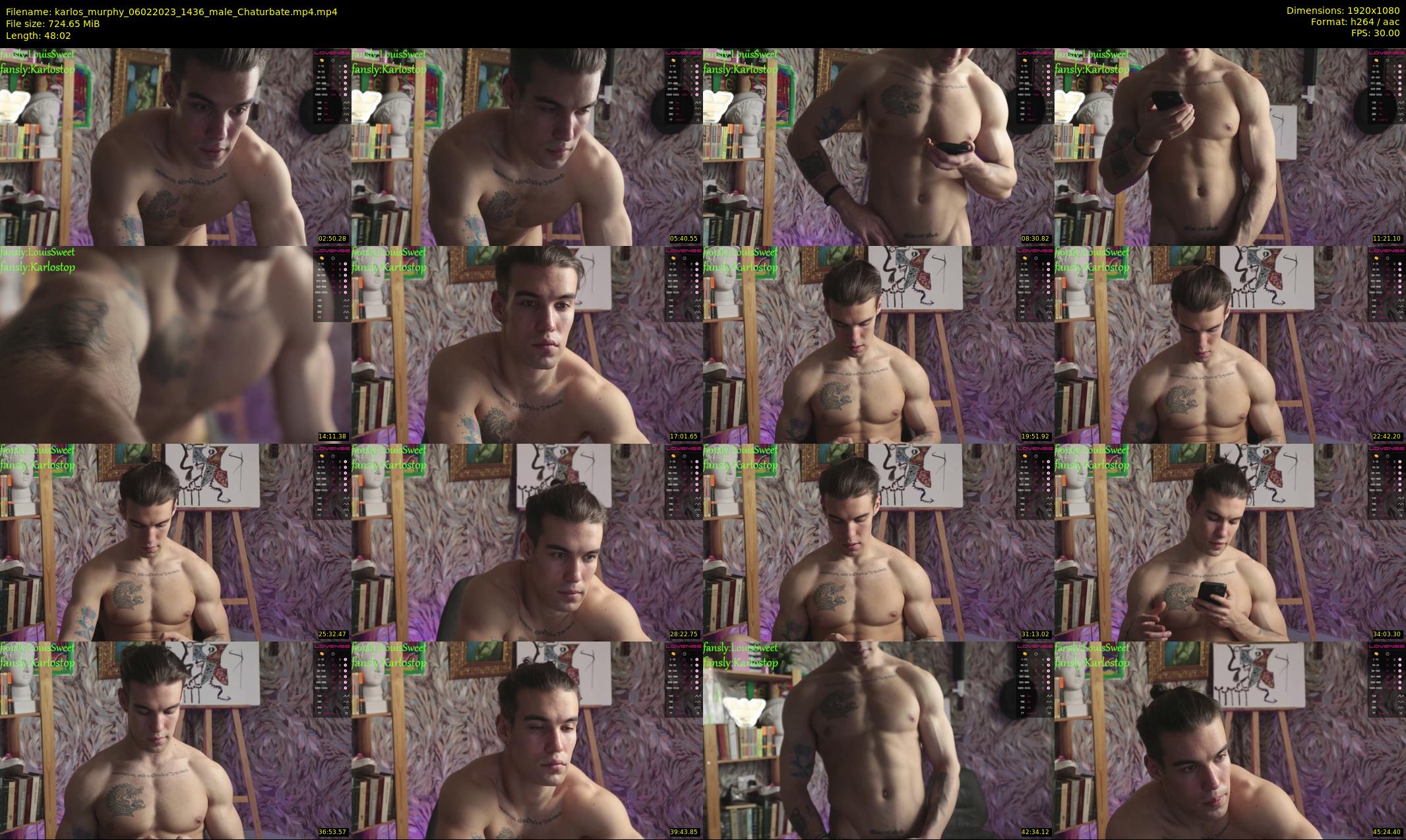 karlos_murphy — 49 minute Chaturbate male cam show recording, 1080p, Feb 6, 2023