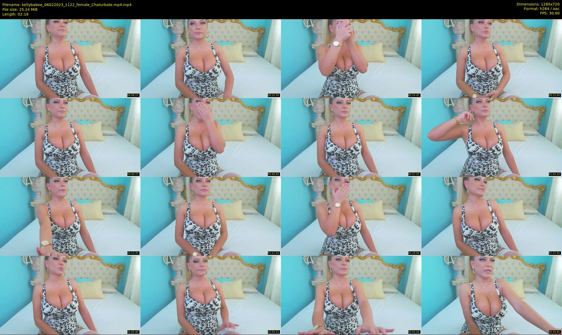 kellybabee — 3 minute Chaturbate female cam show recording, 720p, Feb 6, 2023