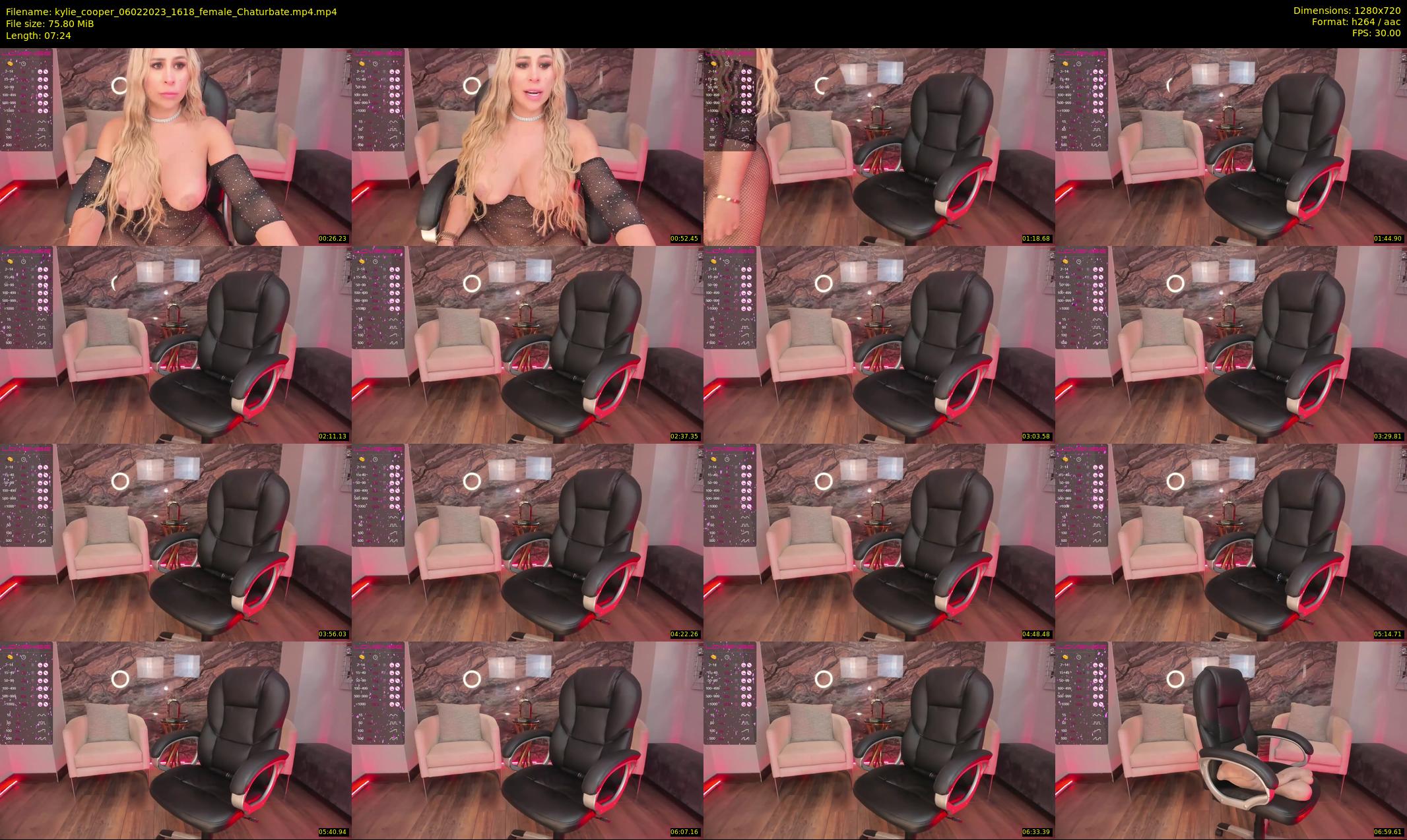 kylie_cooper — 8 minute Chaturbate female cam show recording, 720p, Feb 6, 2023