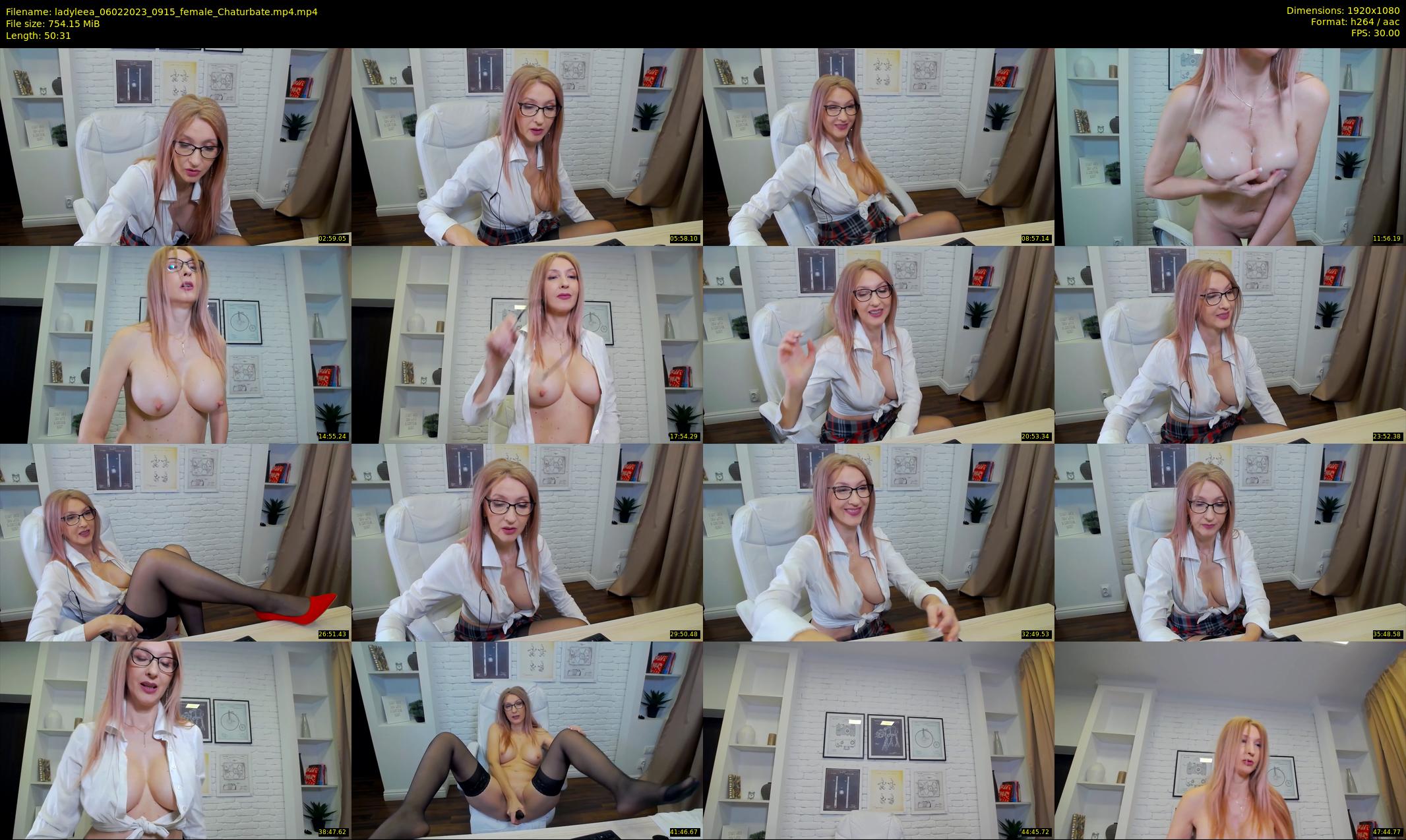 ladyleea — 51 minute Chaturbate female cam show recording, 1080p, Feb 6, 2023