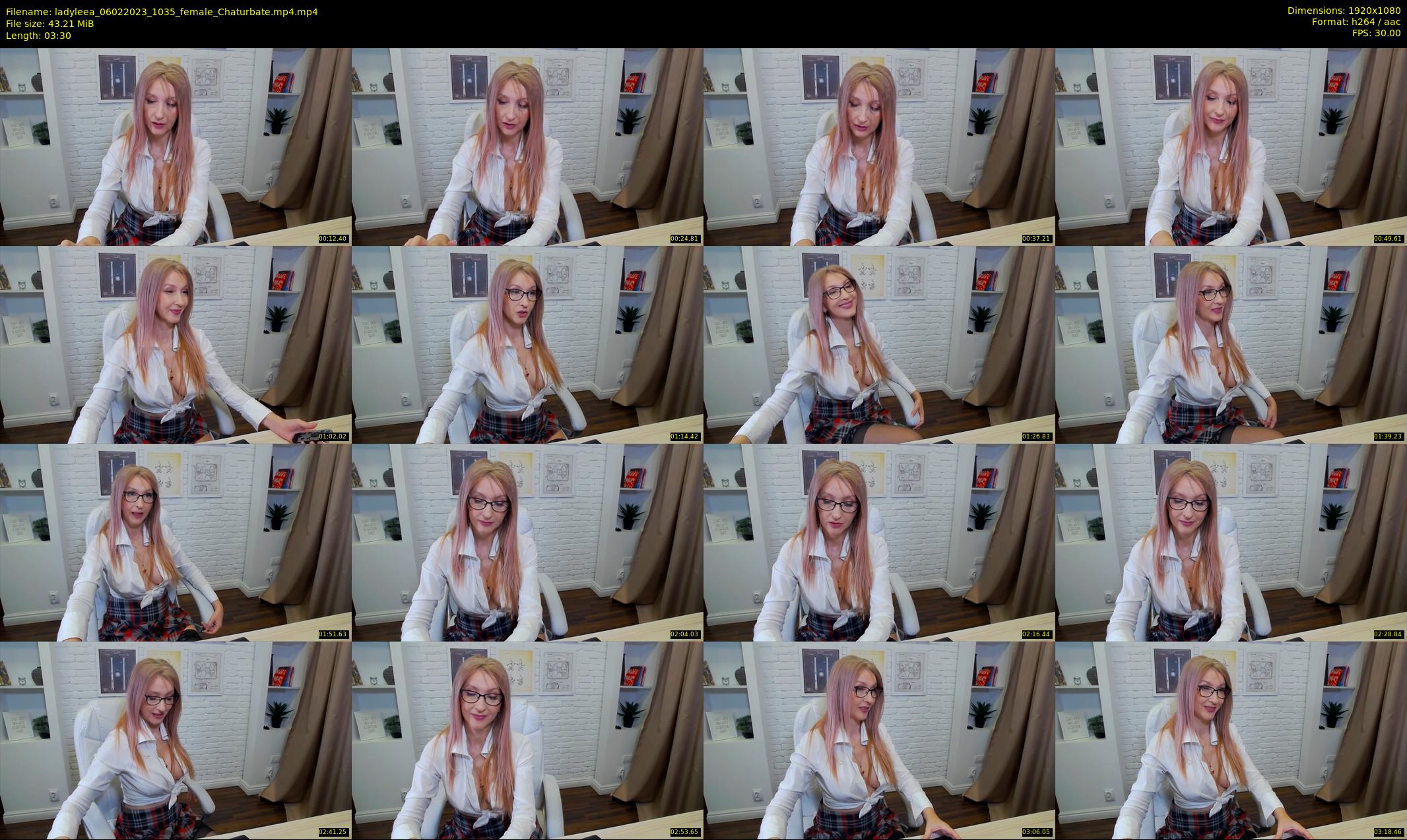 ladyleea — 4 minute Chaturbate female cam show recording, 1080p, Feb 6, 2023