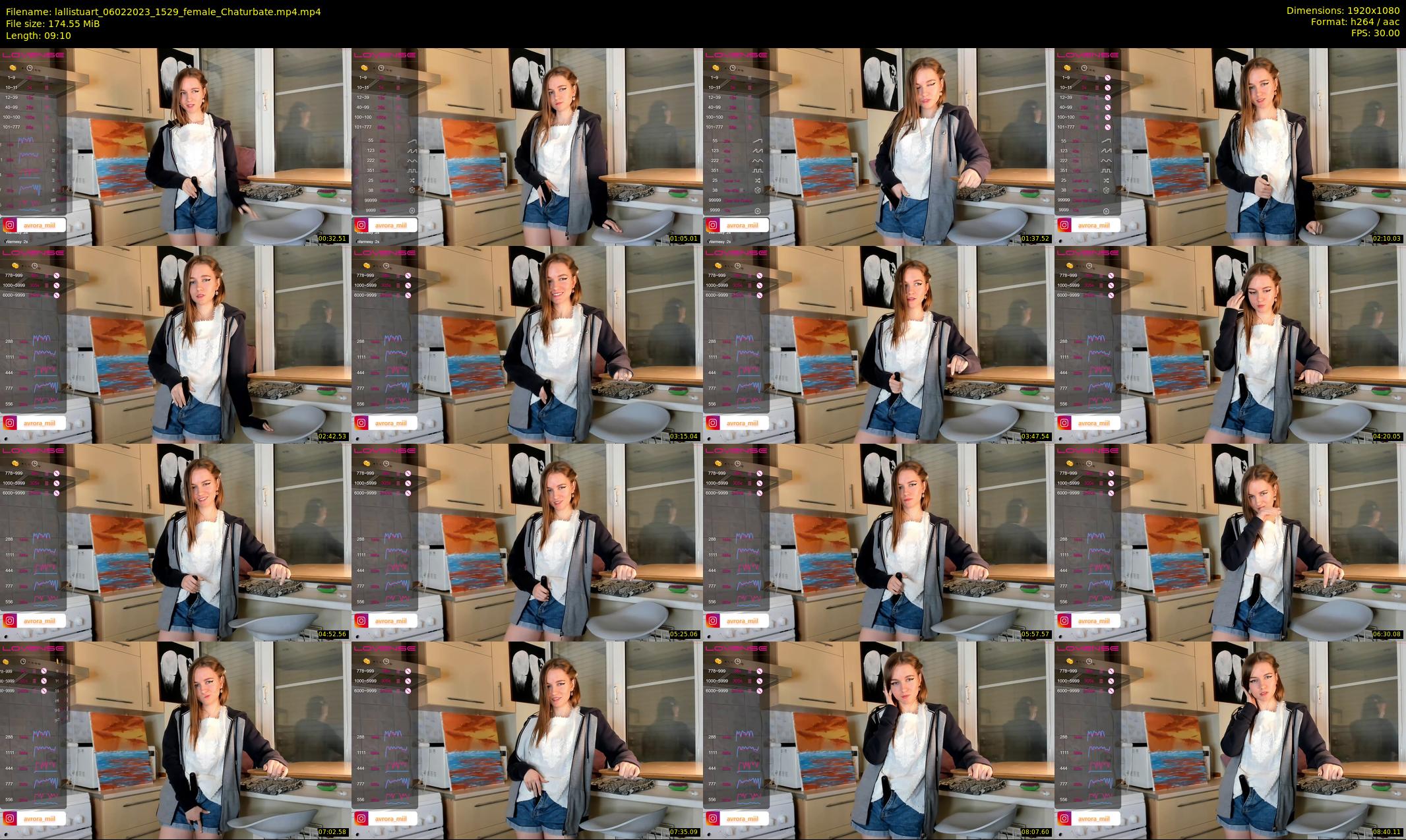 lallistuart — 10 minute Chaturbate female cam show recording, 1080p, Feb 6, 2023