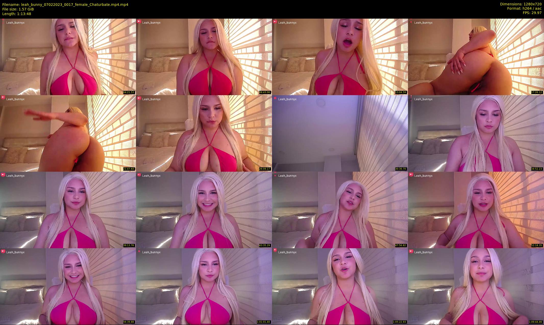 leah_bunny — 74 minute Chaturbate female cam show recording, 720p, Feb 7, 2023
