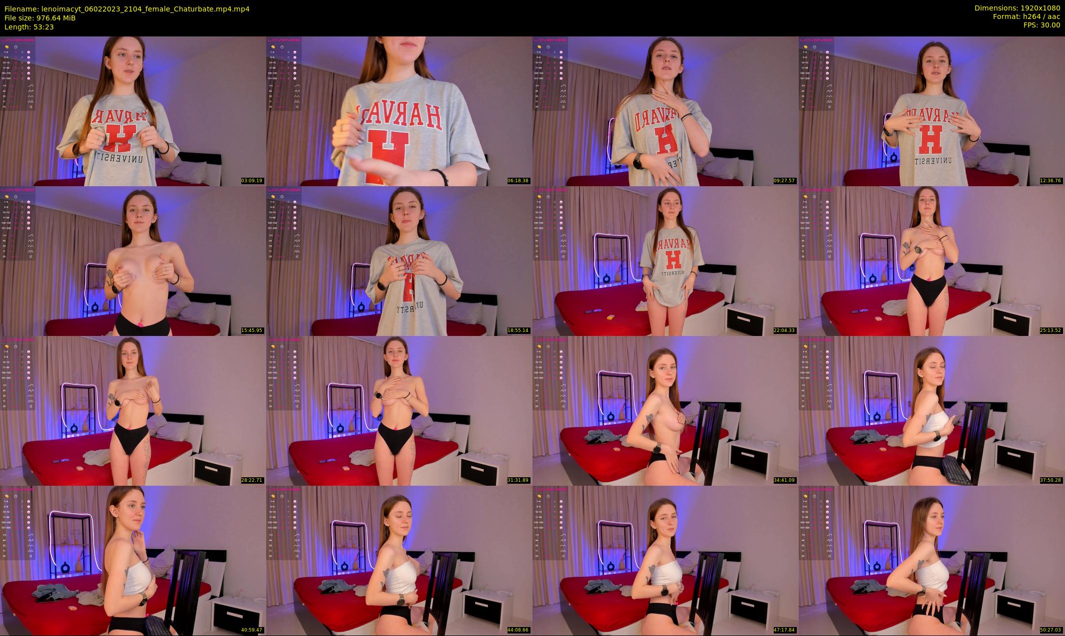 lenoimacyt — 54 minute Chaturbate female cam show recording, 1080p, Feb 6, 2023
