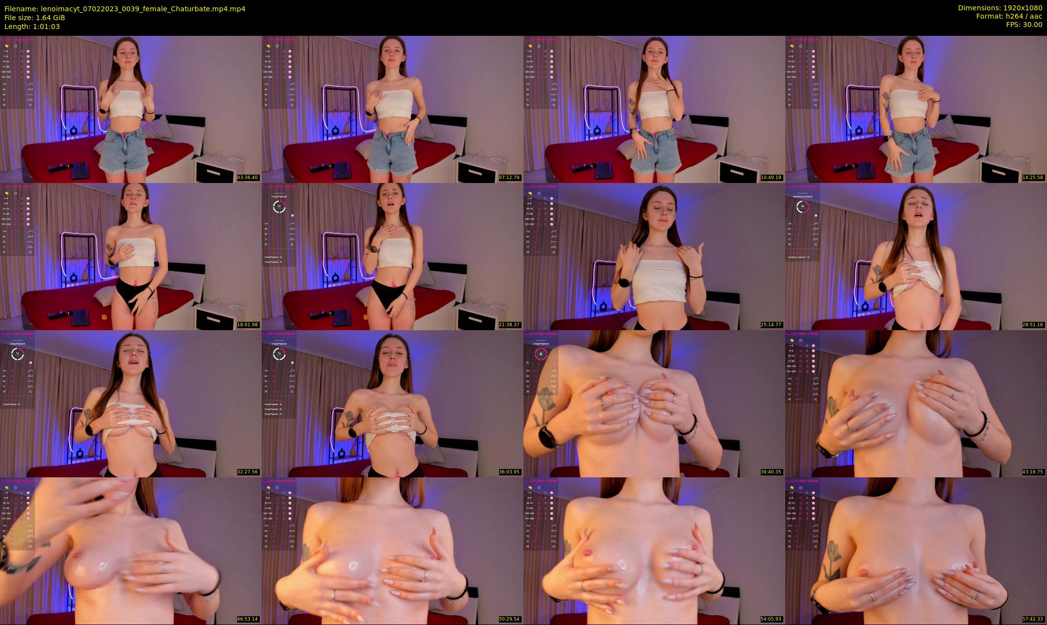 lenoimacyt — 62 minute Chaturbate female cam show recording, 1080p, Feb 7, 2023
