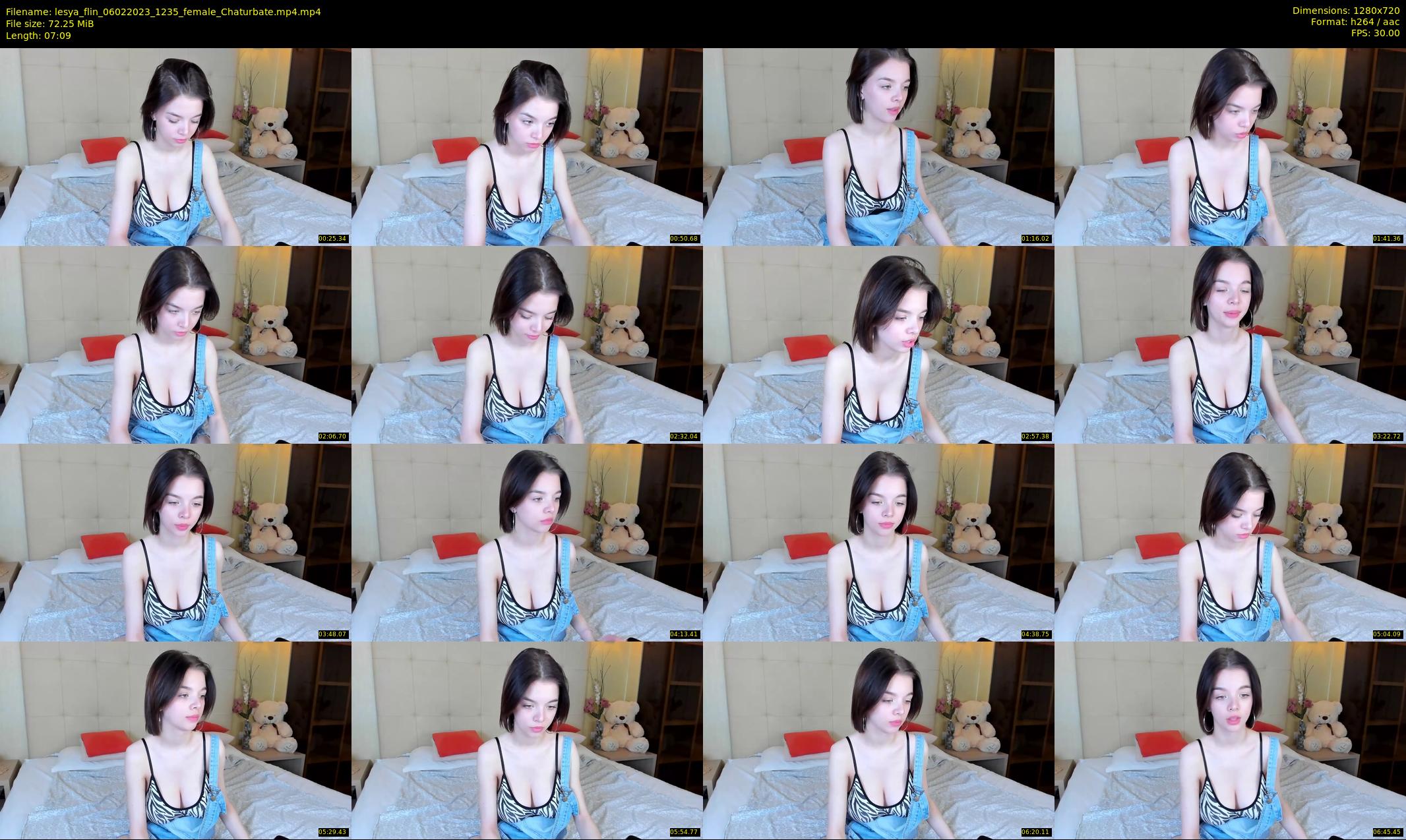 lesya_flin — 8 minute Chaturbate female cam show recording, 720p, Feb 6, 2023