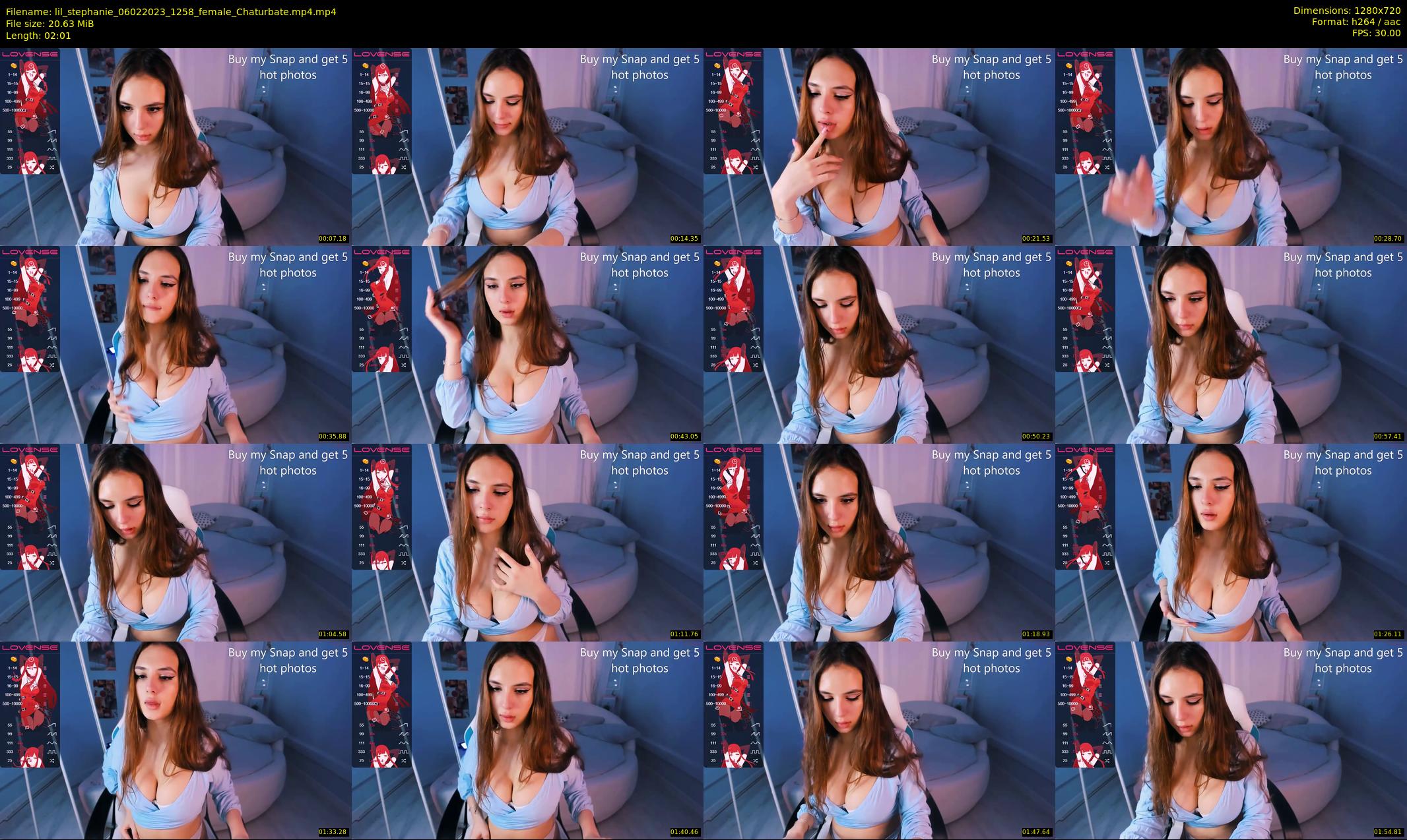 lil_stephanie — 3 minute Chaturbate female cam show recording, 720p, Feb 6, 2023