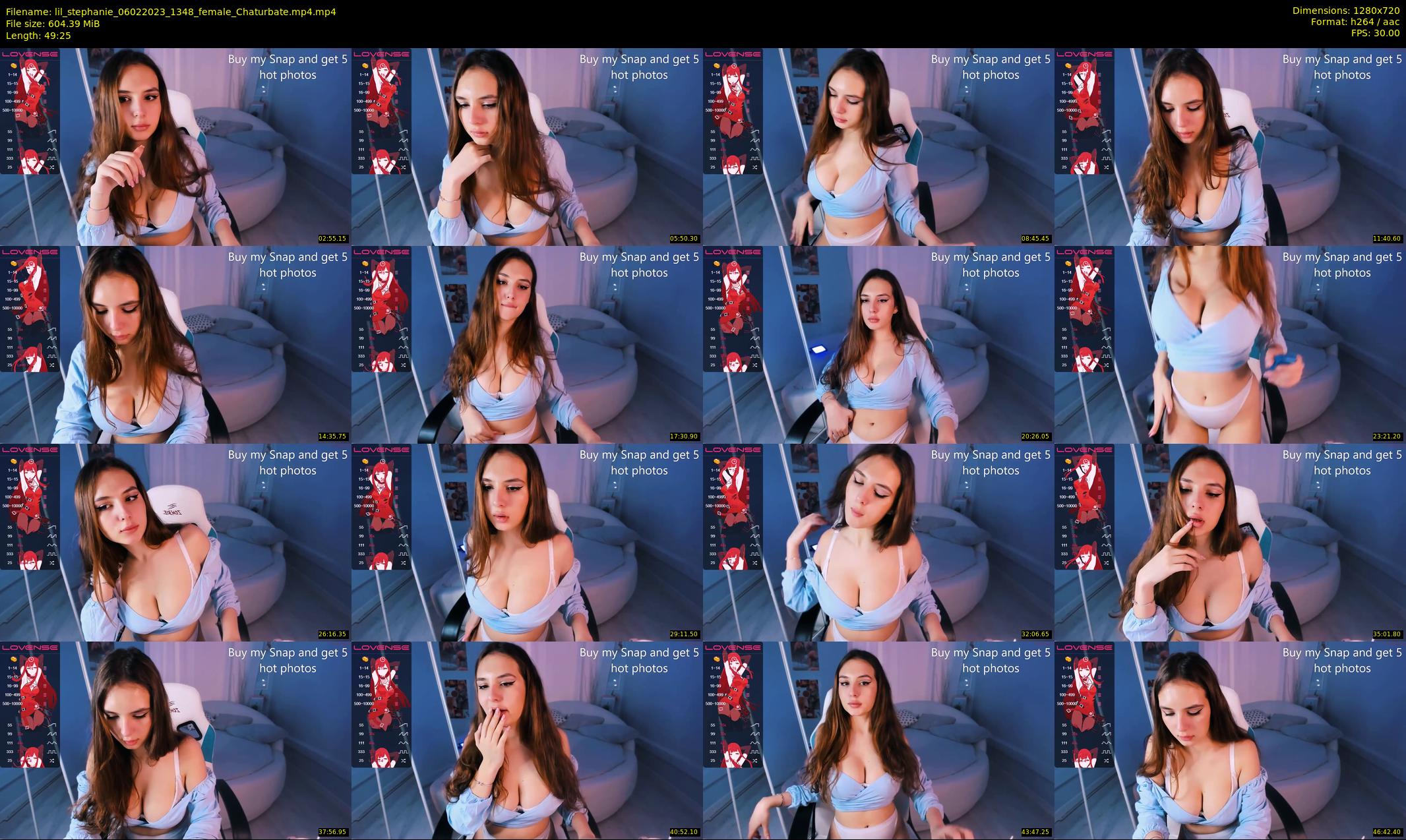 lil_stephanie — 50 minute Chaturbate female cam show recording, 720p, Feb 6, 2023