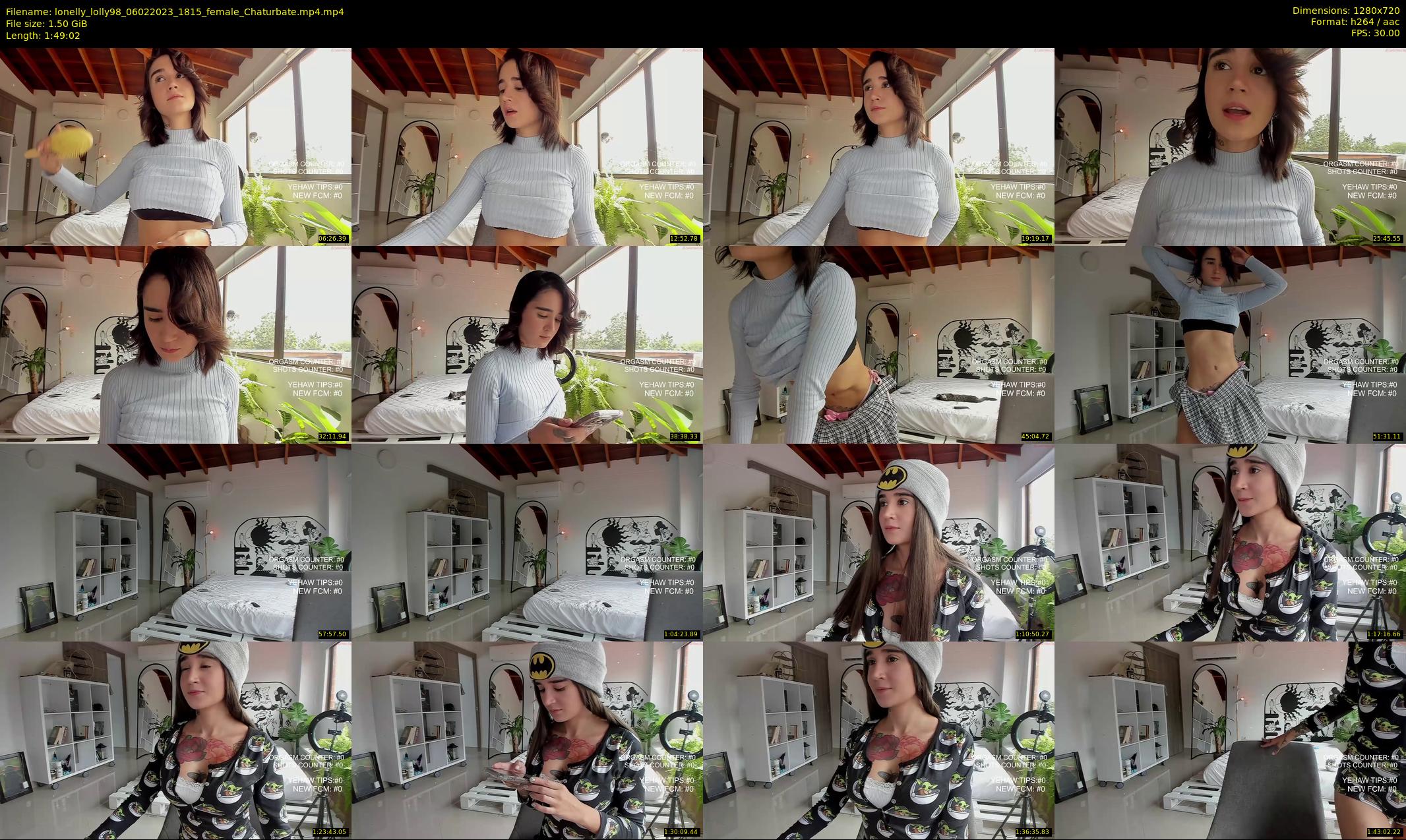 lonelly_lolly98 — 110 minute Chaturbate female cam show recording, 720p, Feb 6, 2023