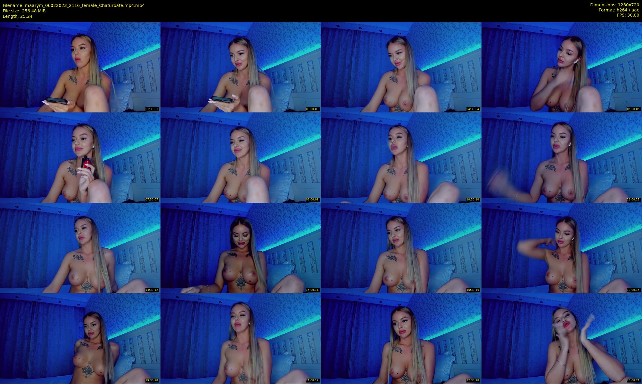 maarym — 26 minute Chaturbate couple cam show recording, 720p, Feb 6, 2023