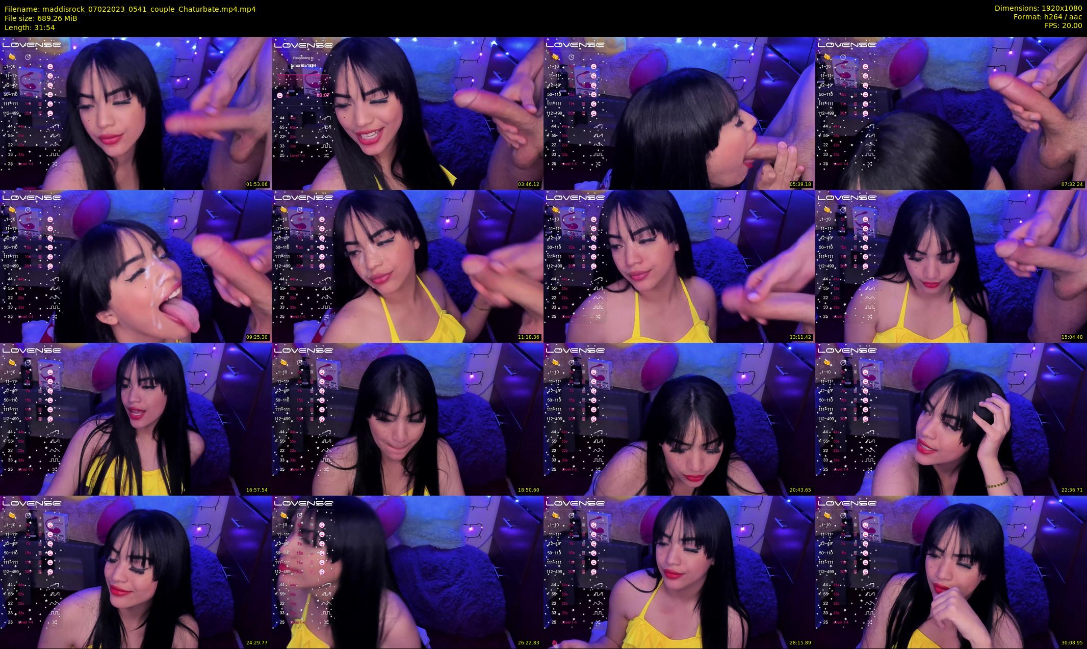 maddisrock — 32 minute Chaturbate couple cam show recording, 1080p, Feb 7, 2023