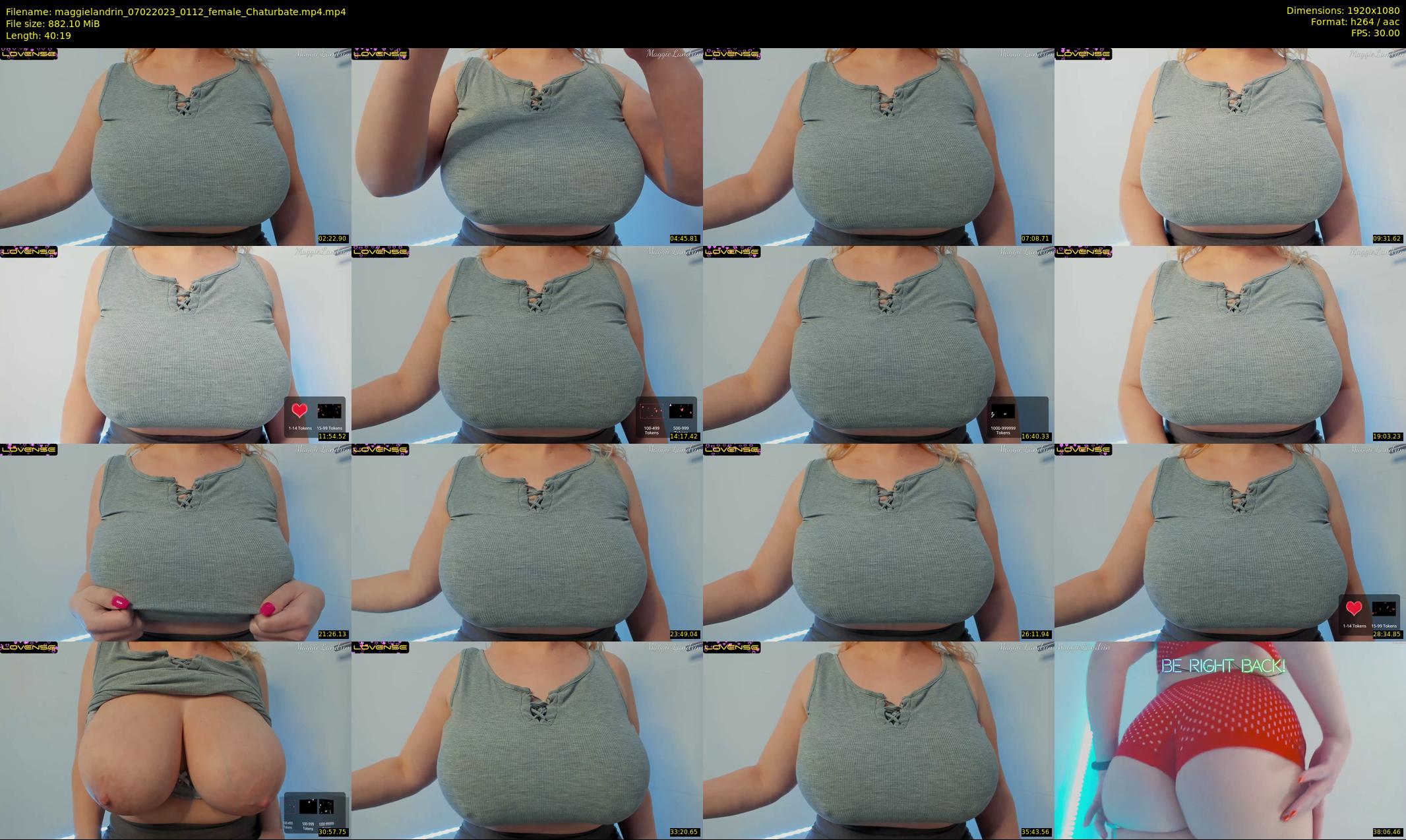 maggielandrin — 41 minute Chaturbate female cam show recording, 1080p, Feb 7, 2023