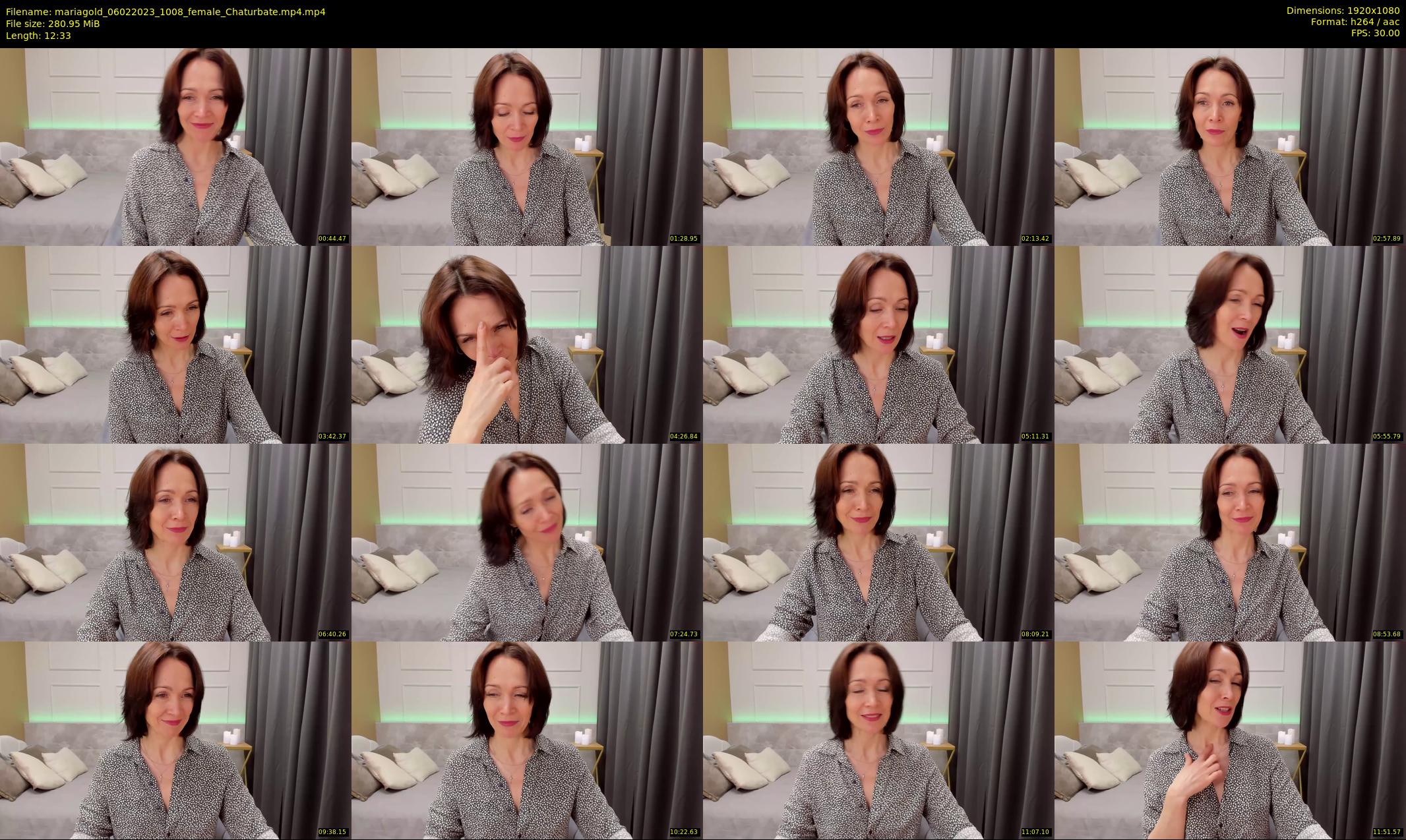 mariagold — 13 minute Chaturbate female cam show recording, 1080p, Feb 6, 2023