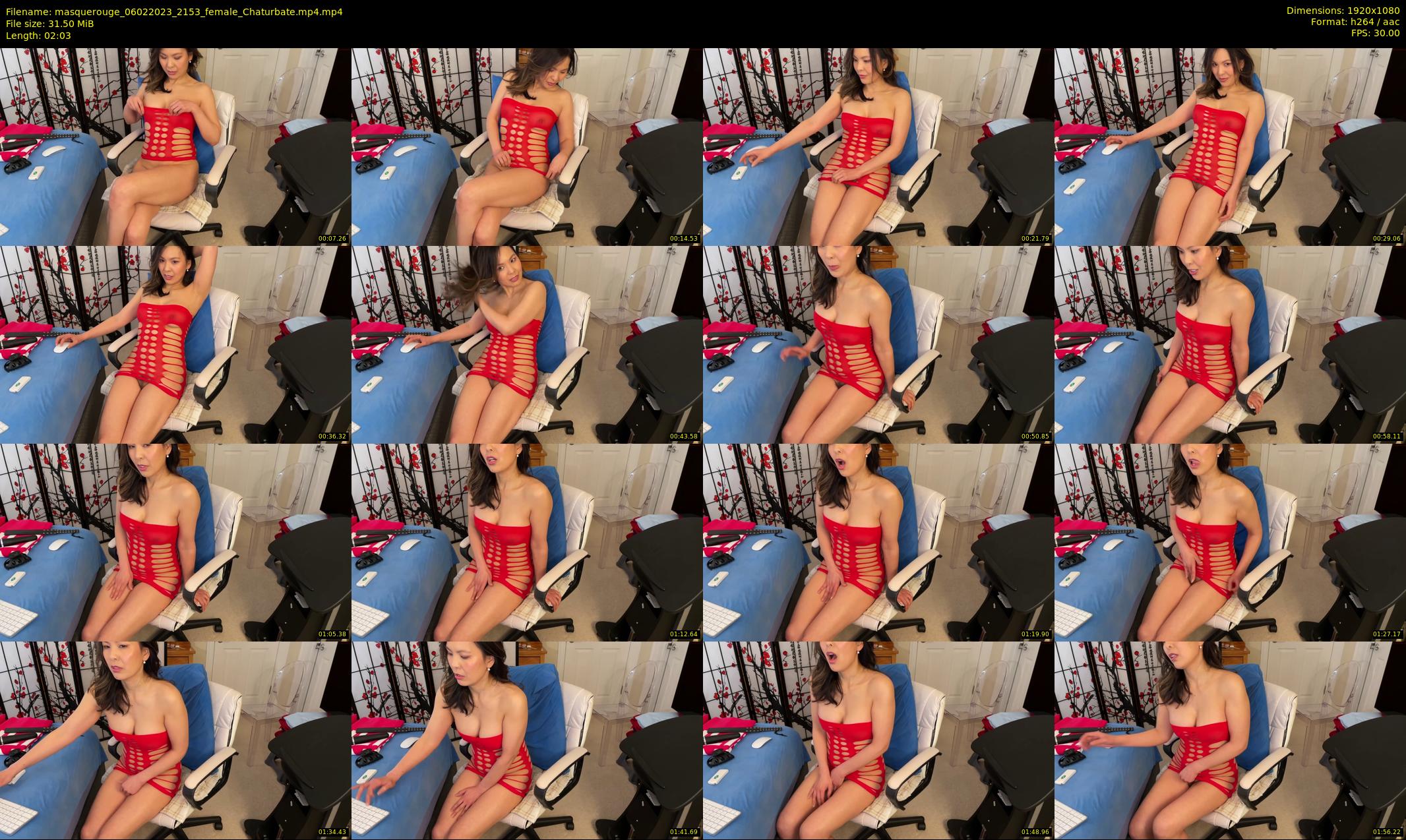 masquerouge — 3 minute Chaturbate female cam show recording, 1080p, Feb 6, 2023