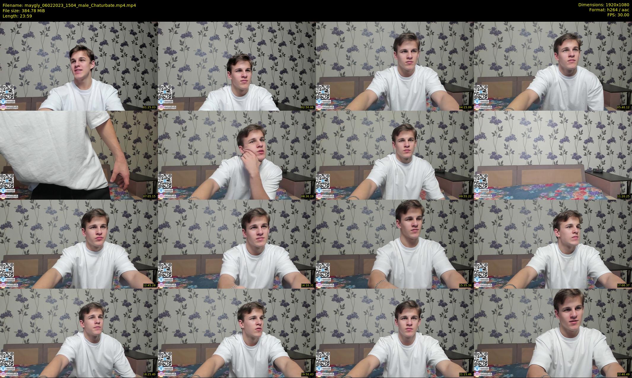 maygly — 24 minute Chaturbate male cam show recording, 1080p, Feb 6, 2023