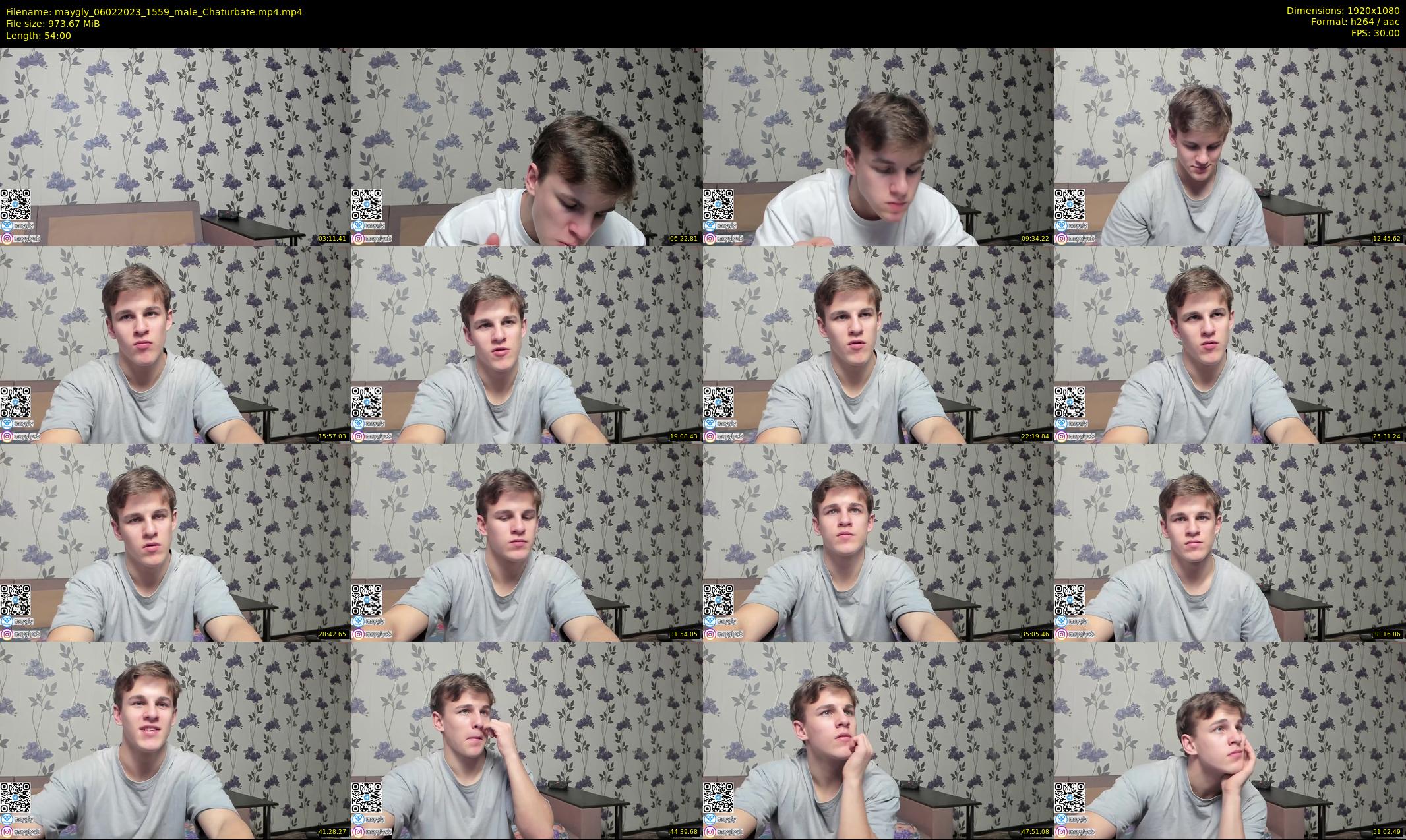 maygly — 54 minute Chaturbate male cam show recording, 1080p, Feb 6, 2023