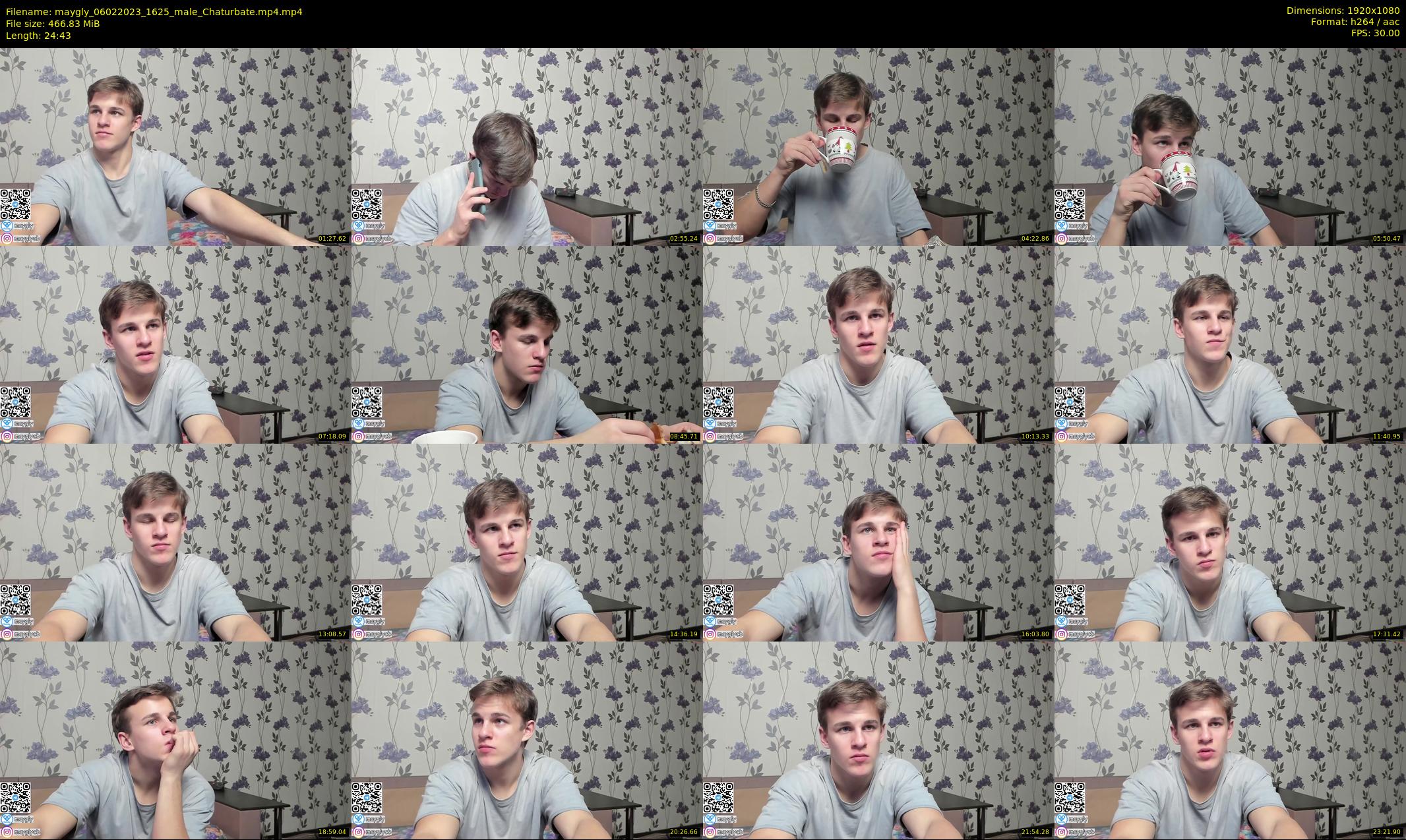 maygly — 25 minute Chaturbate male cam show recording, 1080p, Feb 6, 2023