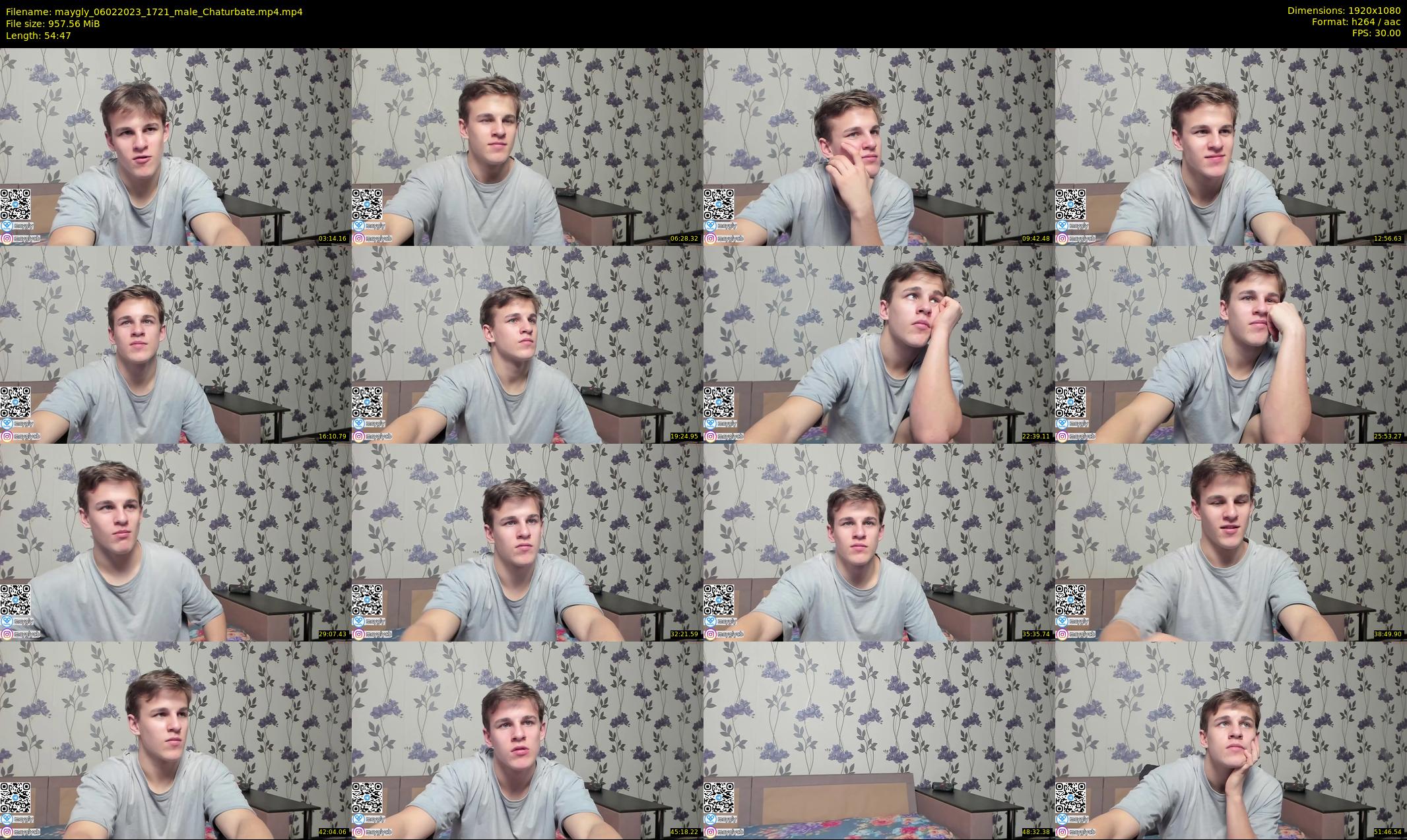 maygly — 55 minute Chaturbate male cam show recording, 1080p, Feb 6, 2023