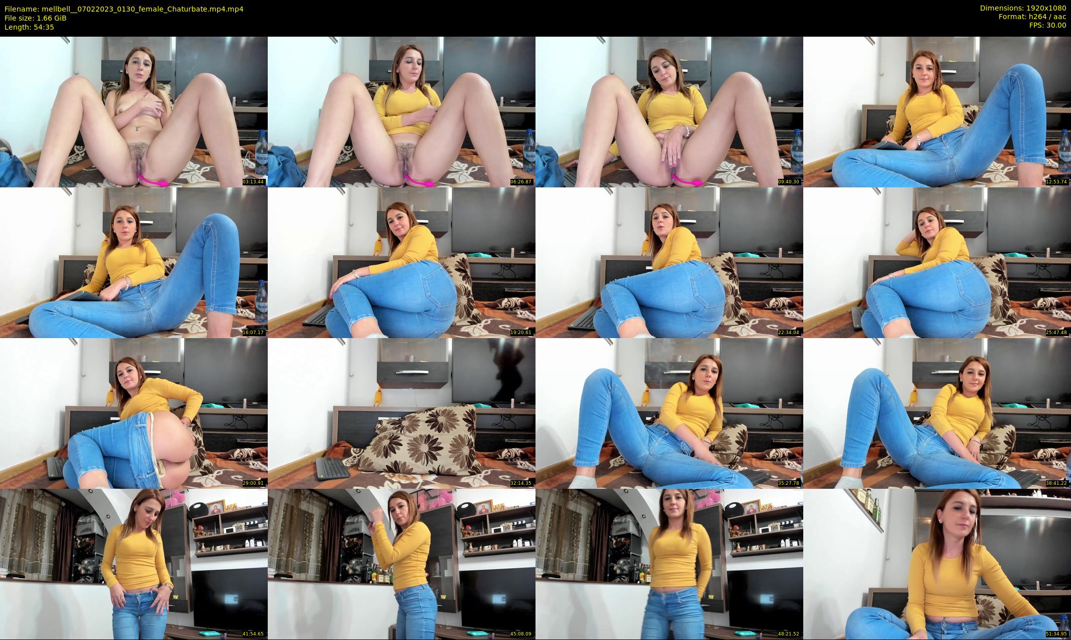 mellbell_ — 55 minute Chaturbate female cam show recording, 1080p, Feb 7, 2023