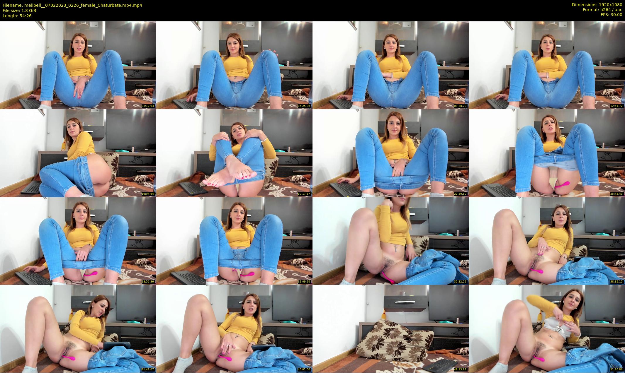 mellbell_ — 55 minute Chaturbate female cam show recording, 1080p, Feb 7, 2023