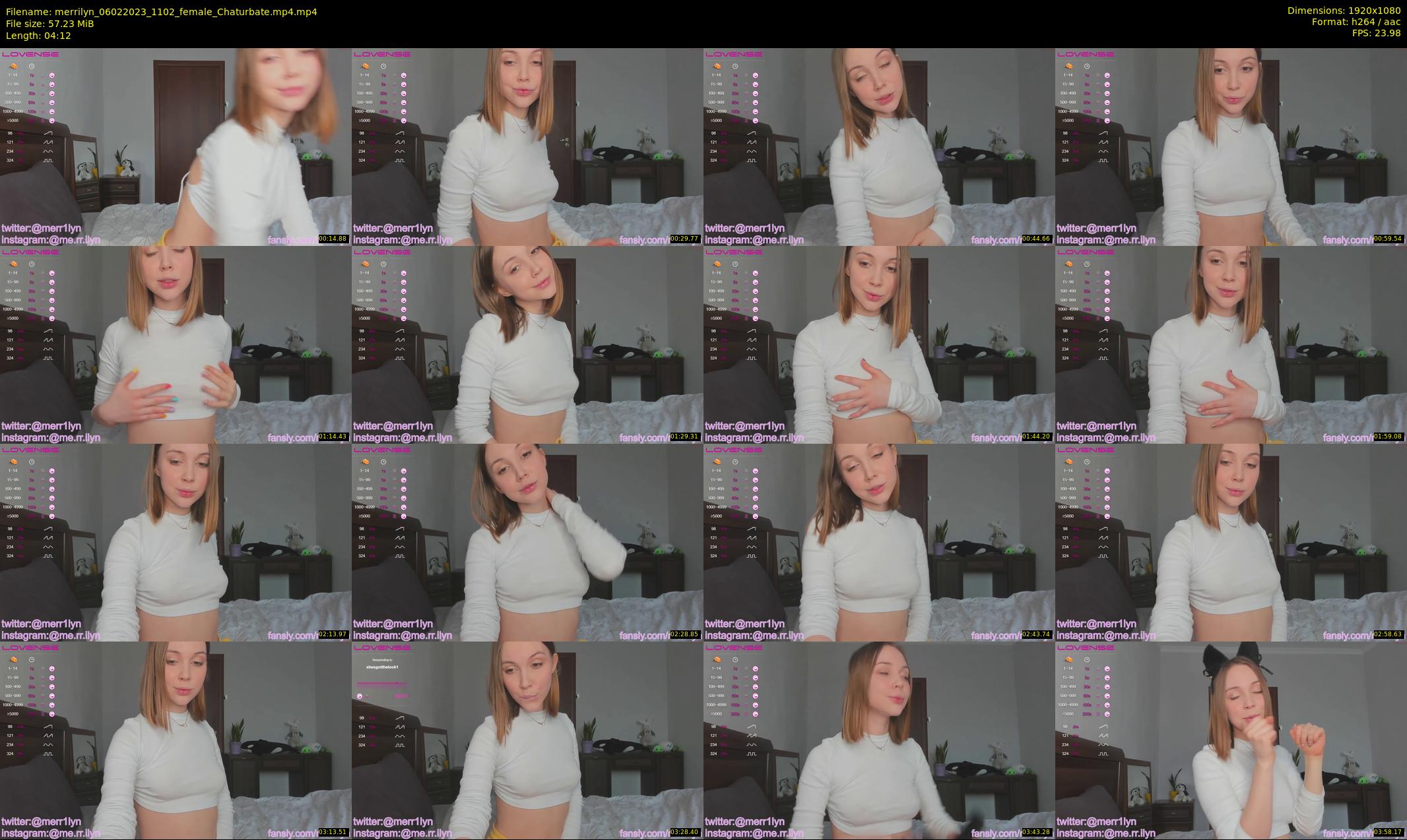 merrilyn — 5 minute Chaturbate female cam show recording, 1080p, Feb 6, 2023