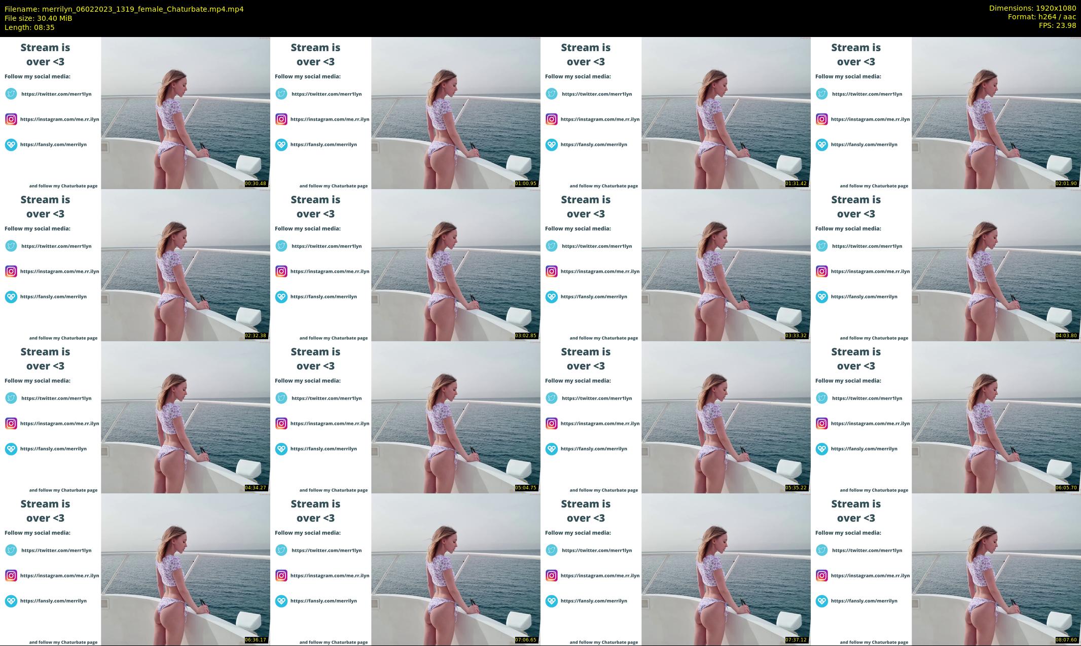 merrilyn — 9 minute Chaturbate female cam show recording, 1080p, Feb 6, 2023