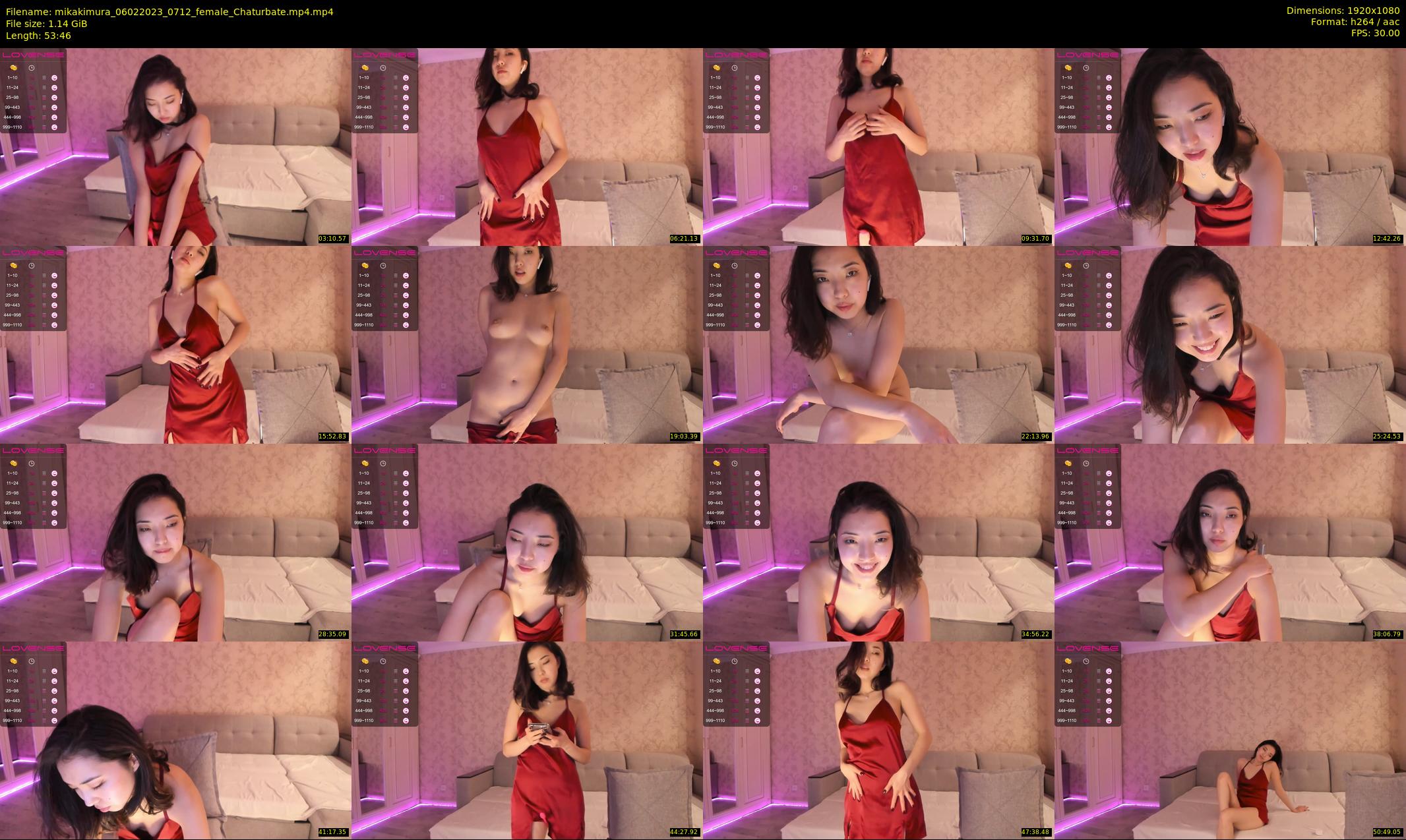 mikakimura — 54 minute Chaturbate female cam show recording, 1080p, Feb 6, 2023