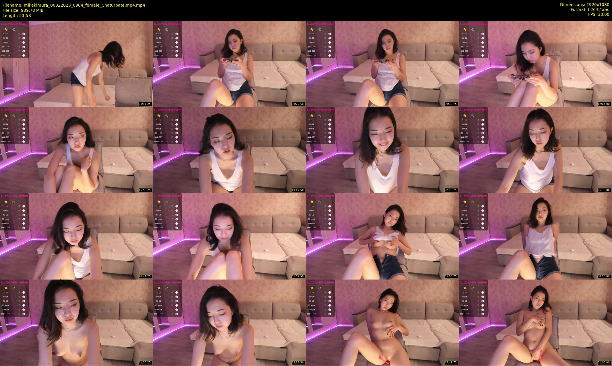 mikakimura — 54 minute Chaturbate female cam show recording, 1080p, Feb 6, 2023