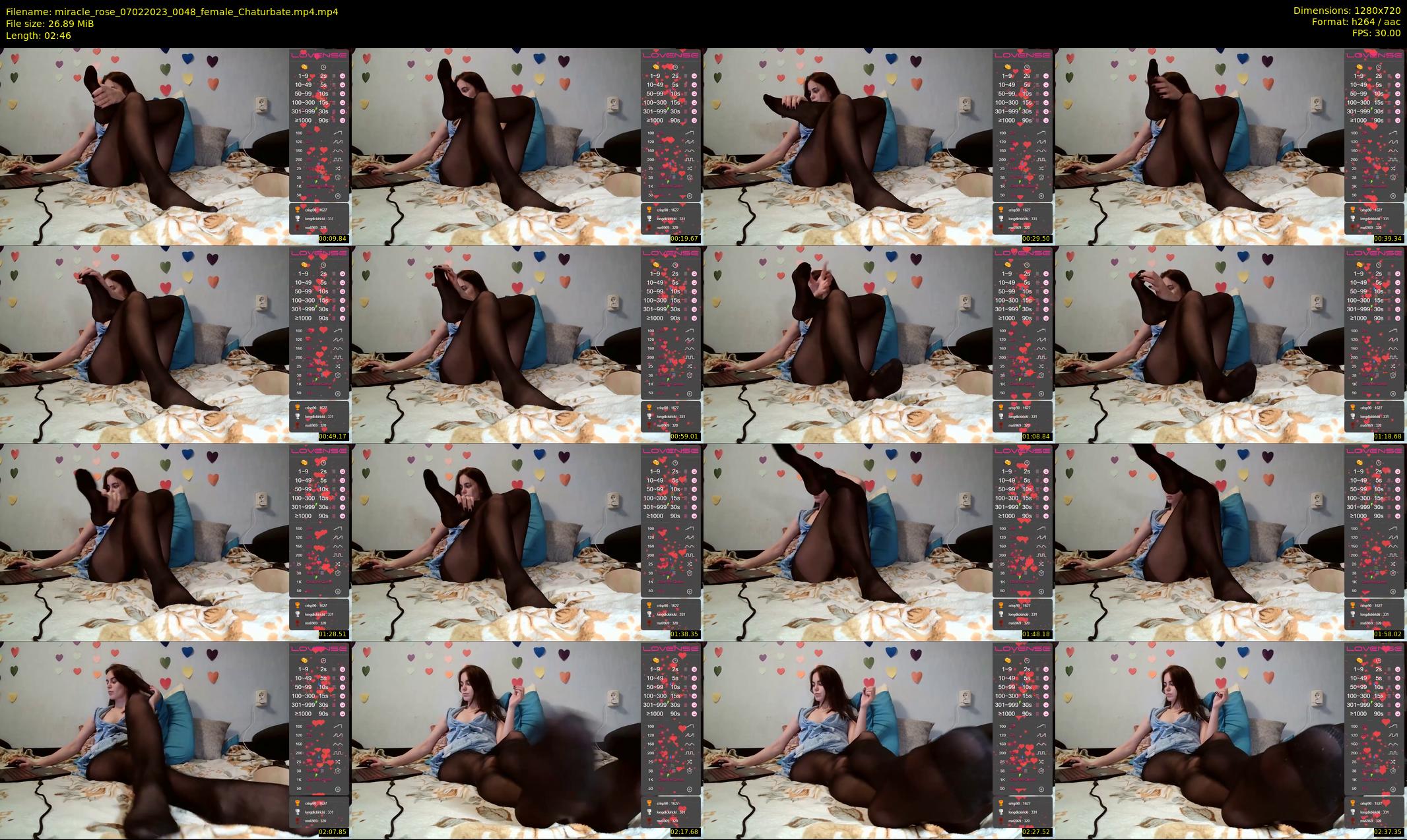miracle_rose — 3 minute Chaturbate female cam show recording, 720p, Feb 7, 2023