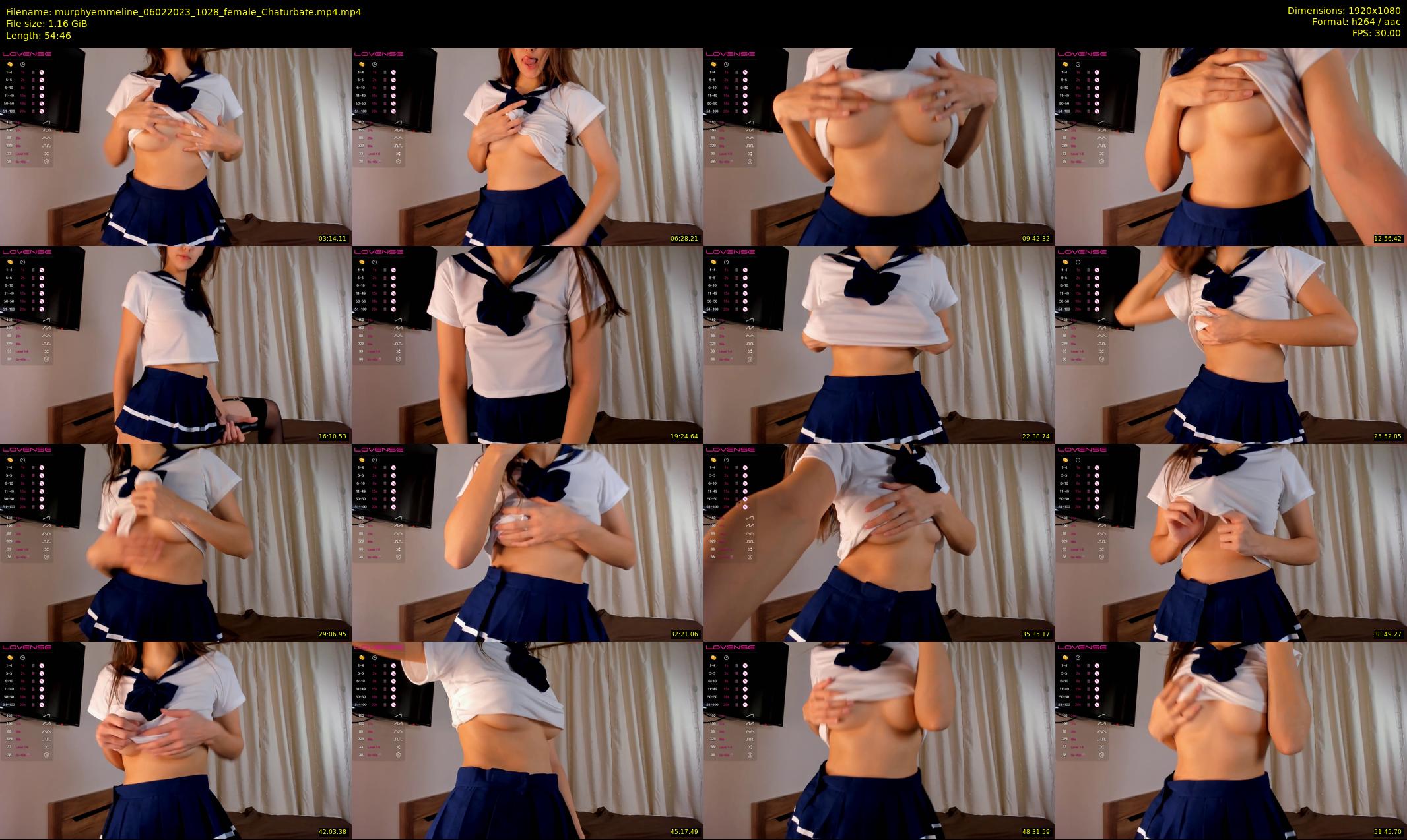 murphyemmeline — 55 minute Chaturbate female cam show recording, 1080p, Feb 6, 2023