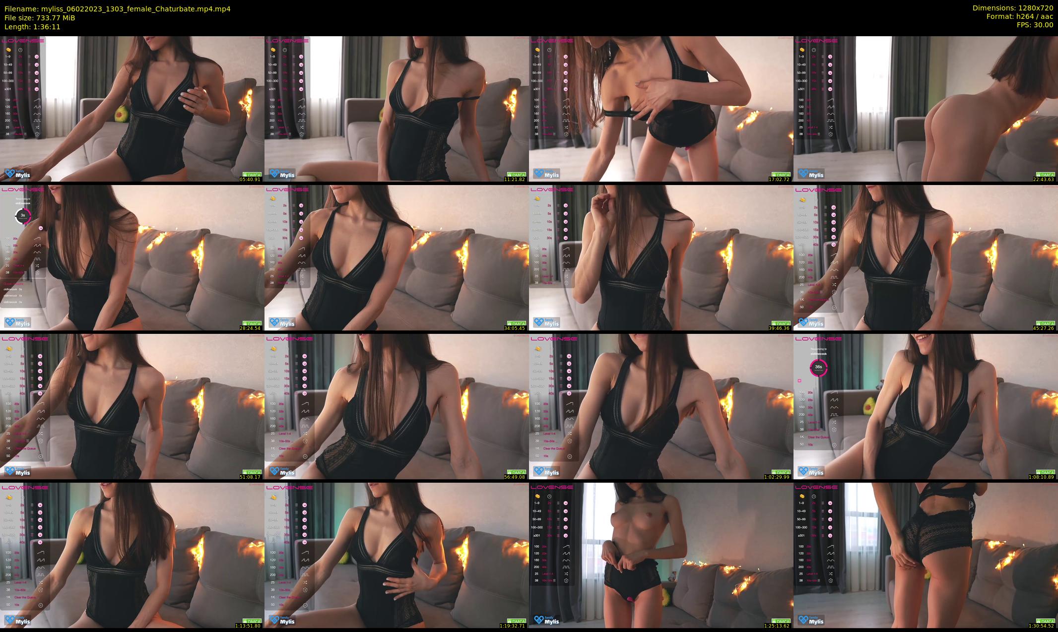 myliss — 97 minute Chaturbate female cam show recording, 720p, Feb 6, 2023