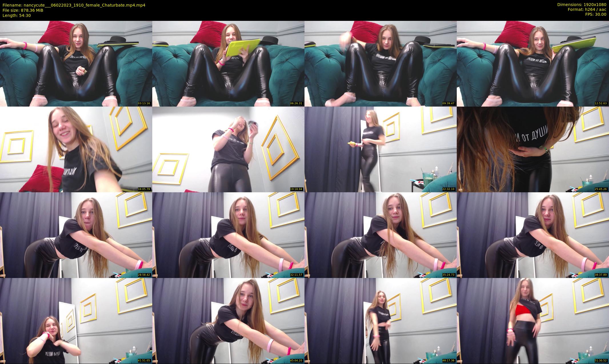 nancycute__ — 55 minute Chaturbate female cam show recording, 1080p, Feb 6, 2023