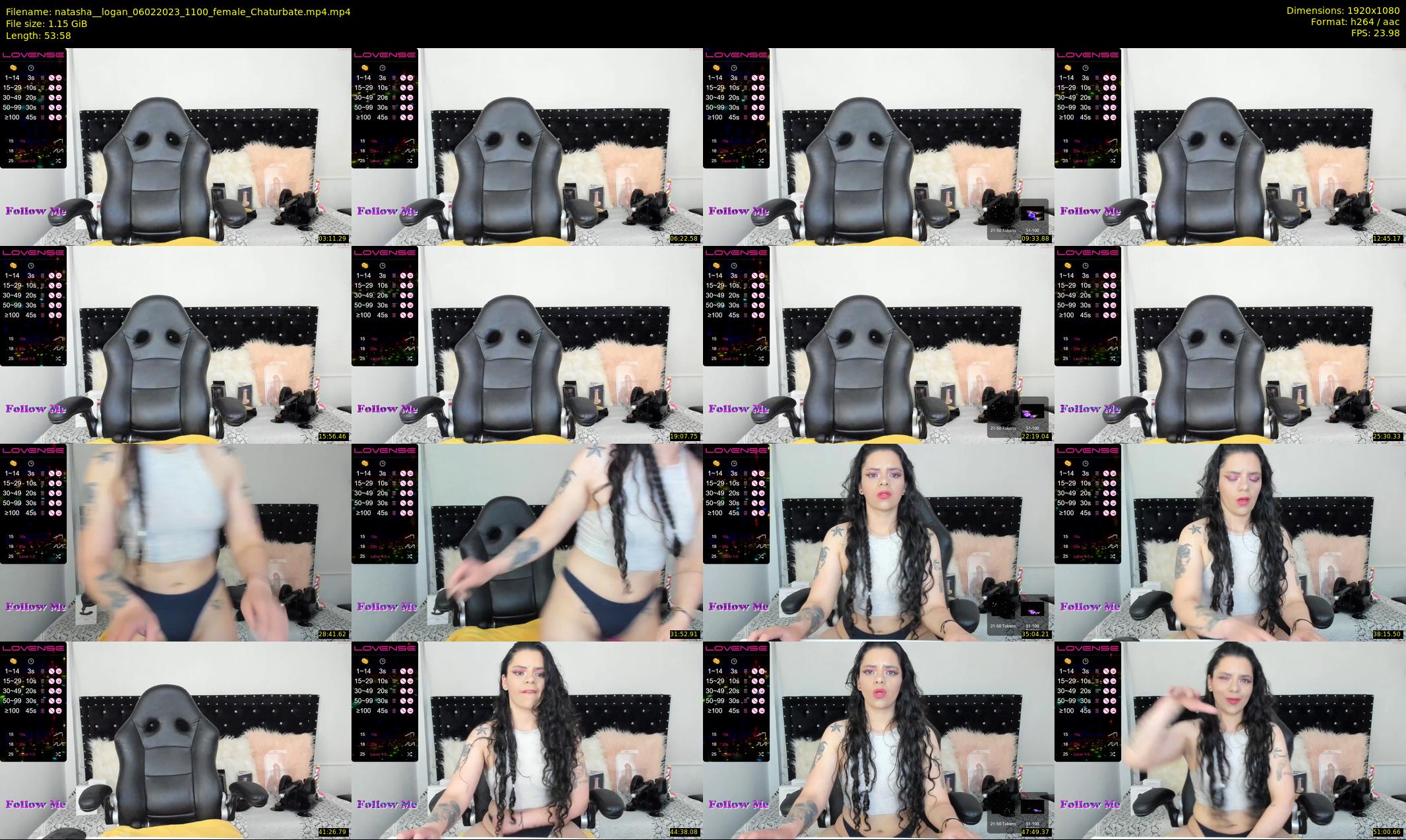 natasha__logan — 54 minute Chaturbate female cam show recording, 1080p, Feb 6, 2023