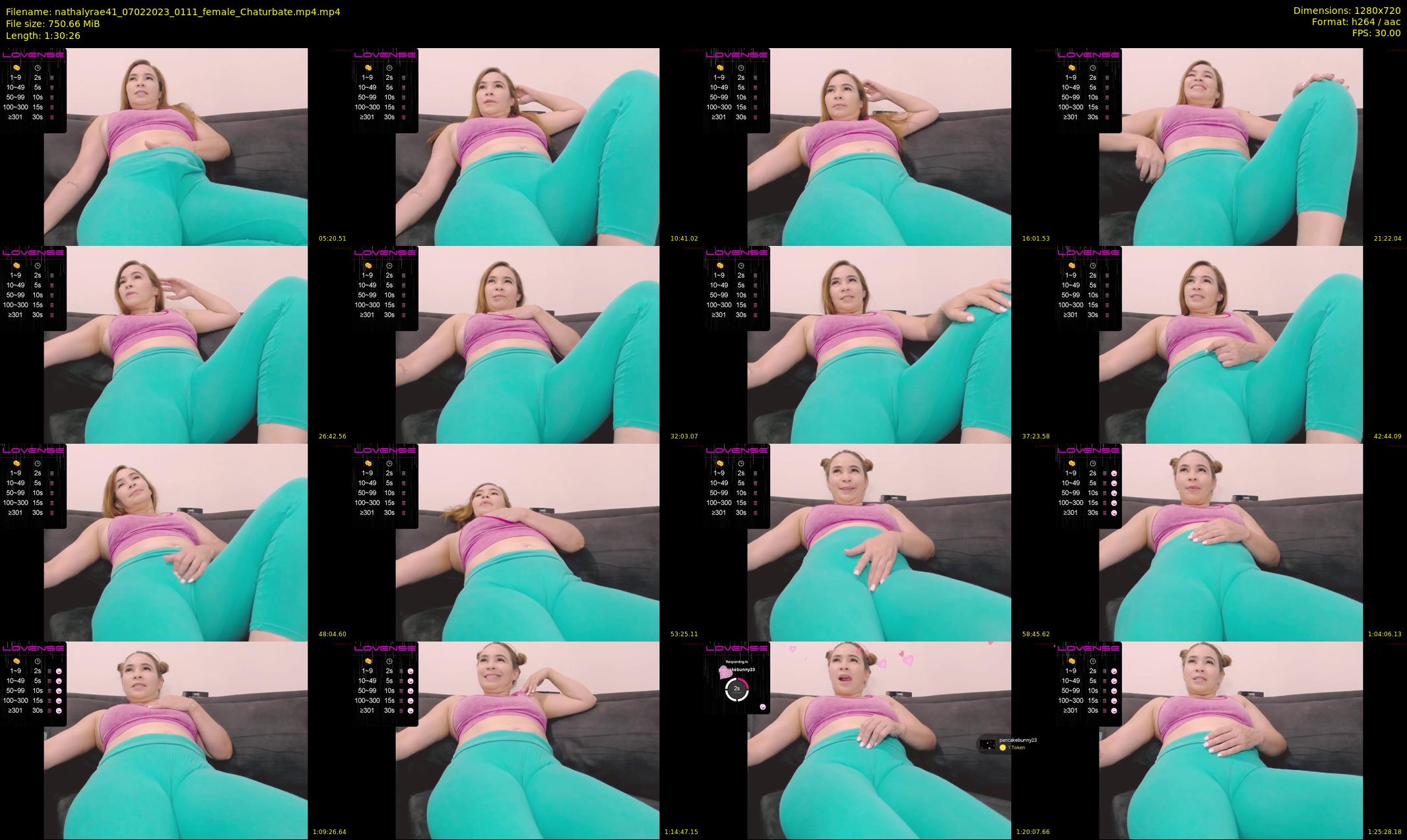 nathalyrae41 — 91 minute Chaturbate female cam show recording, 720p, Feb 7, 2023