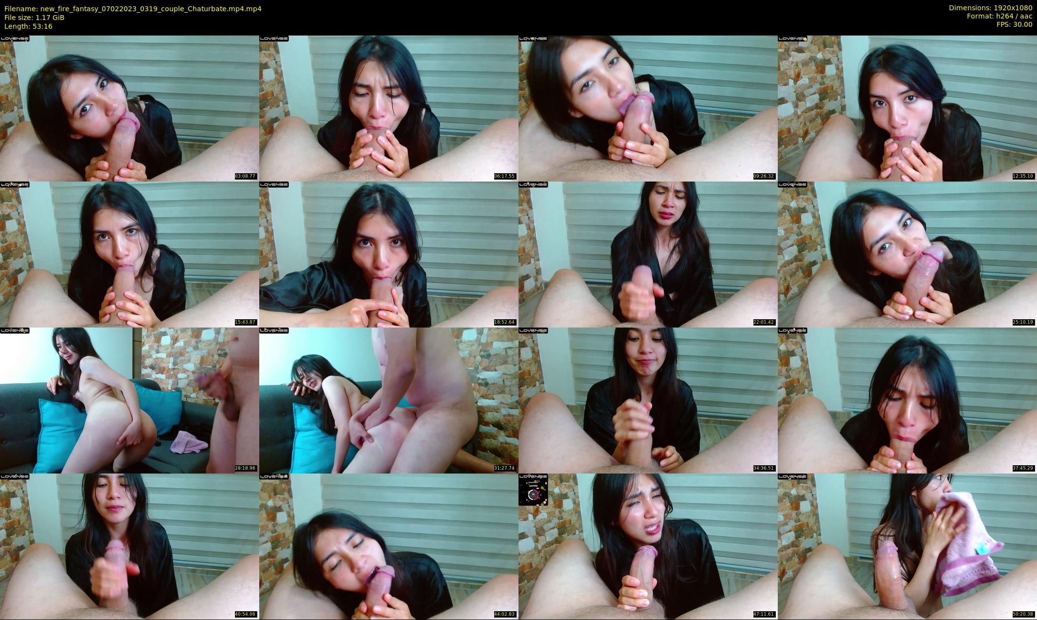 new_fire_fantasy — 54 minute Chaturbate couple cam show recording, 1080p, Feb 7, 2023
